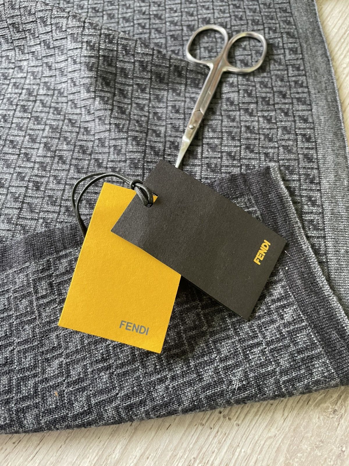Fendi Fendi Monogram Wool Scarf Size ONE SIZE - 23 Thumbnail