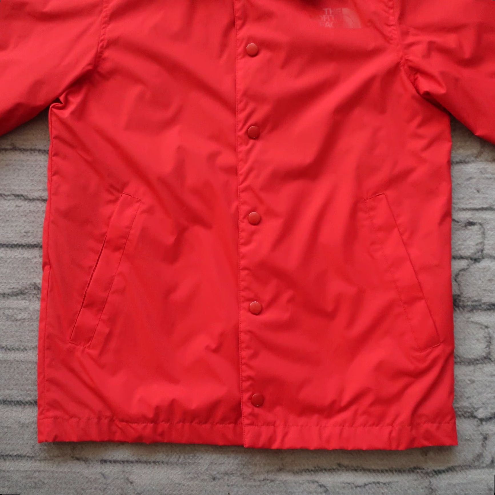 Nordstrom North Face x Olivia Kim Coaches Jacket Men XX-Small Red Floral/Nylon Jacket Size US XXL / EU 58 / 5 - 6 Thumbnail