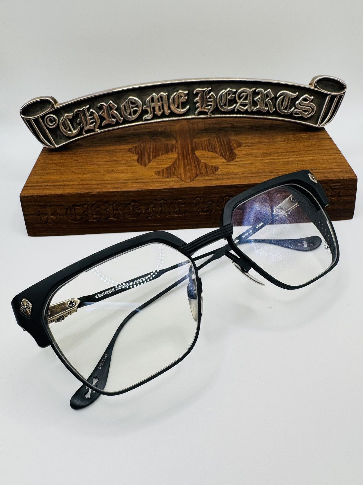 Chrome Hearts Chrome Hearts LGMA Glasses Size ONE SIZE - 1 Thumbnail