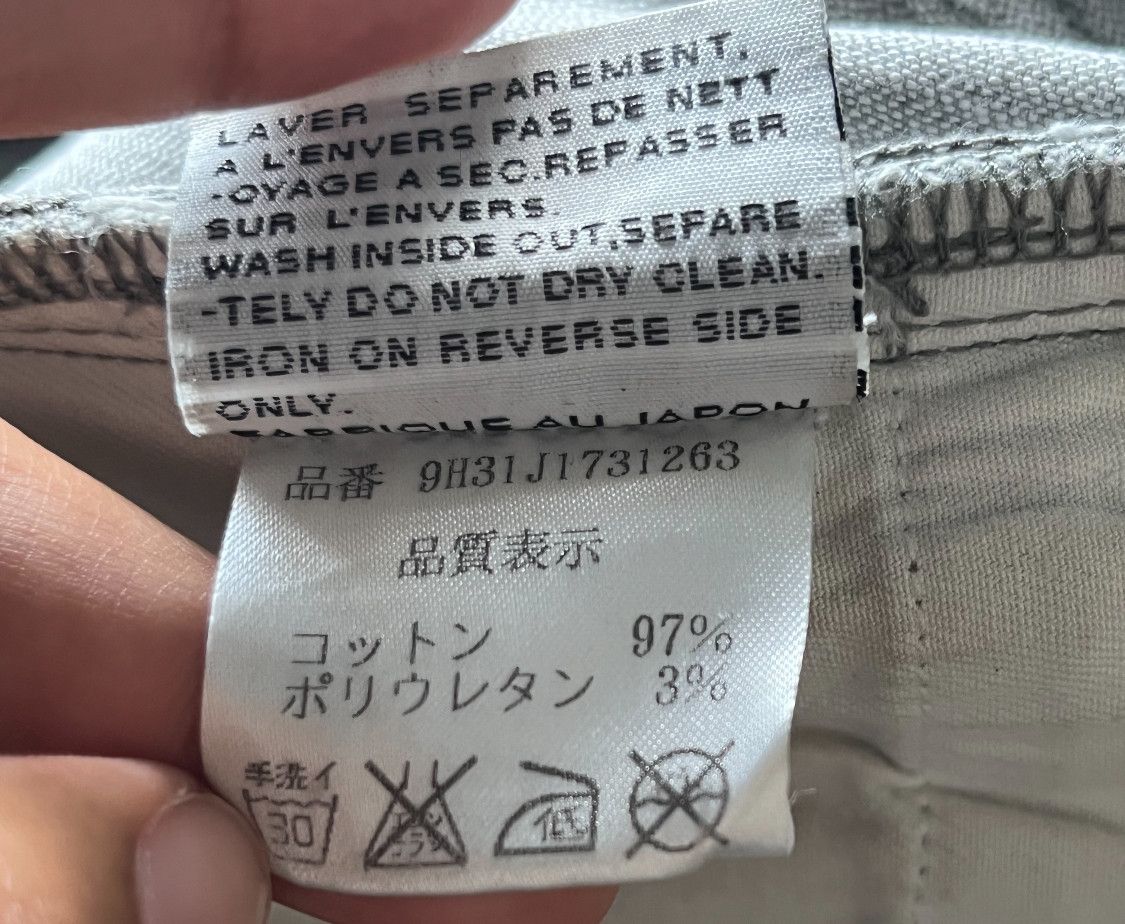 Dior Dior Homme AW09 Gradient Dip-Dye Denim Size US 27 - 11 Thumbnail