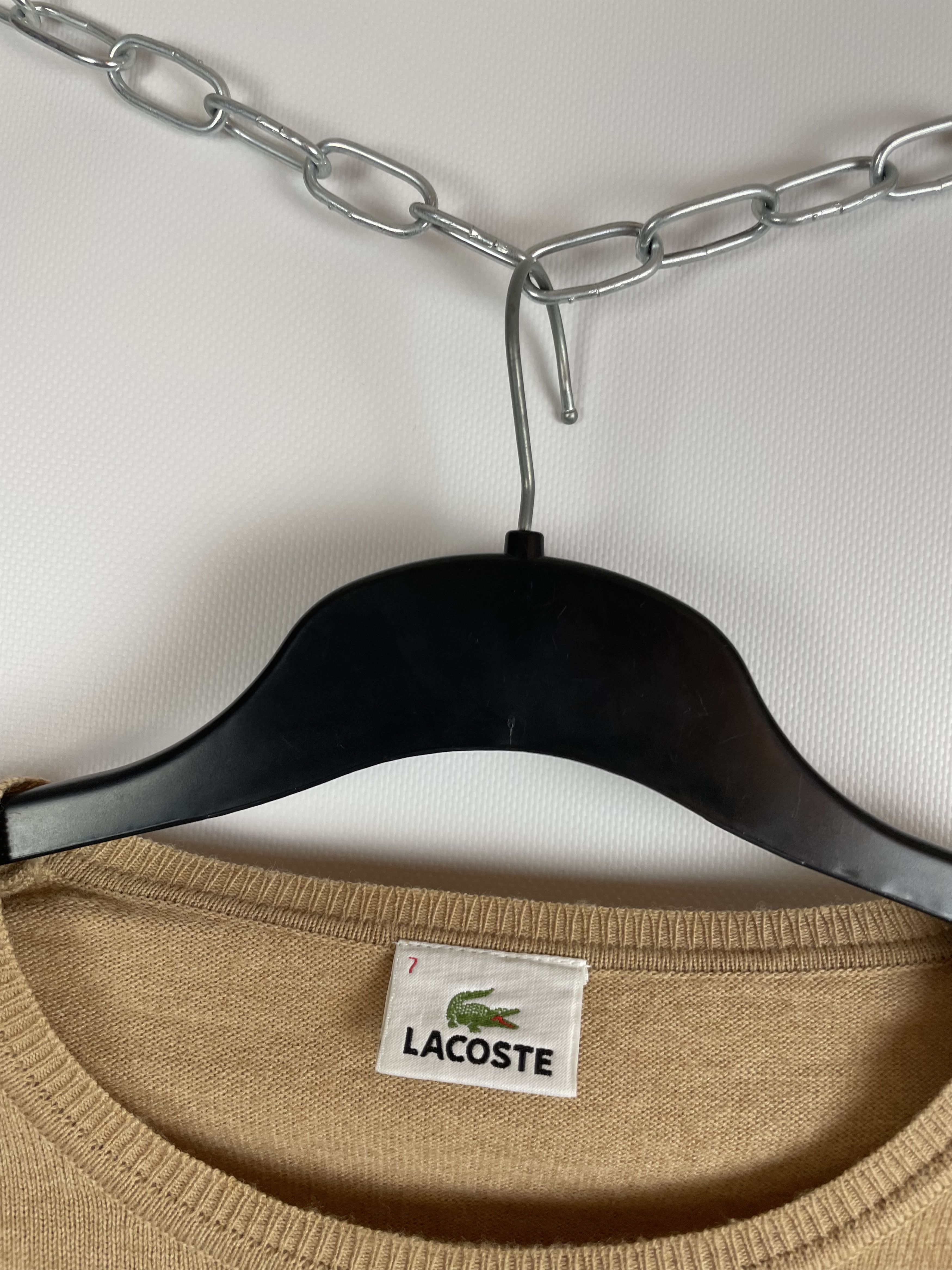 Lacoste Lacoste Vintage Knit Sweater Size US XXL / EU 58 / 5 - 5 Thumbnail