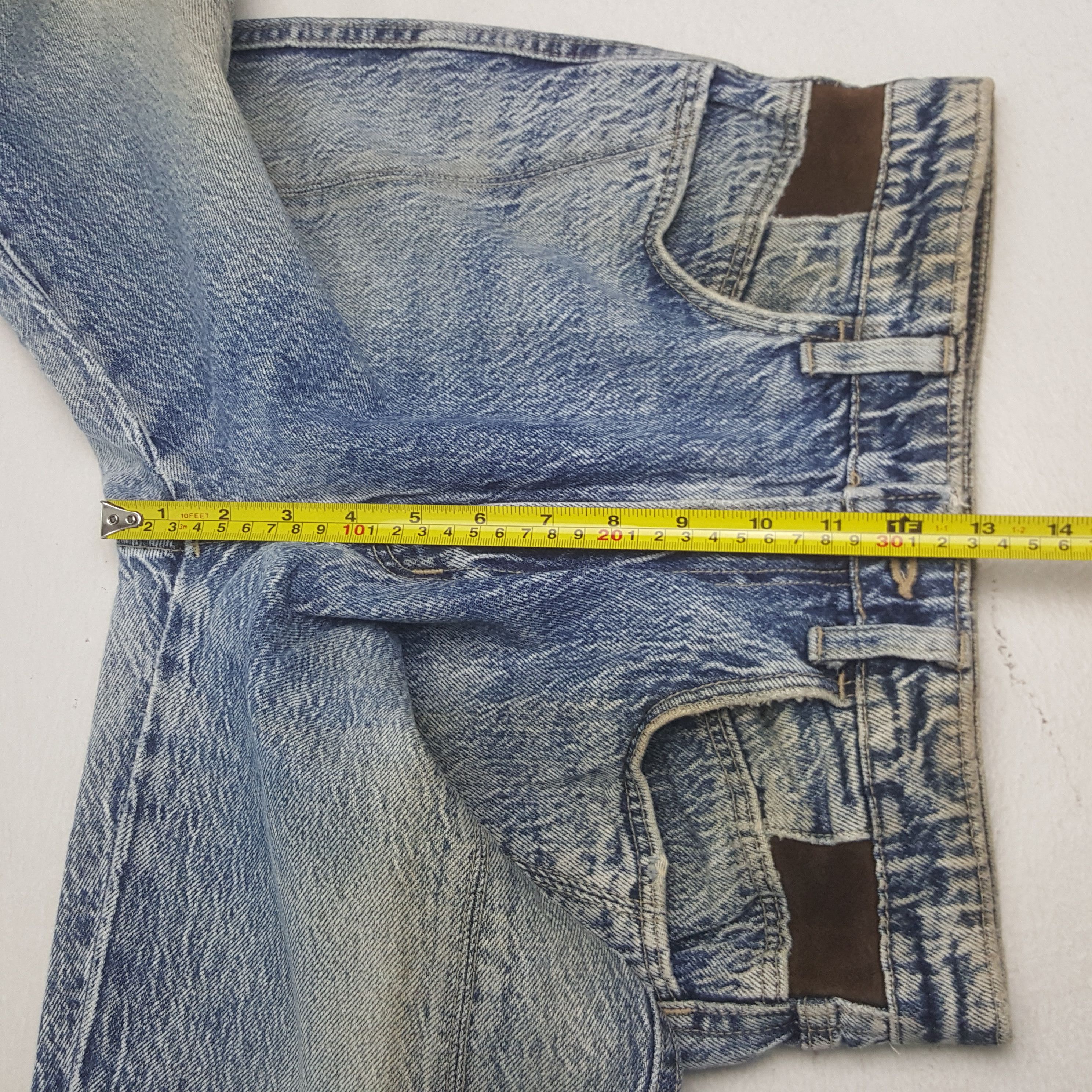 Wrangler Vintage Euro Wrangler American Retro Style Denim Jeans RR30 Size 28" / US 6 / IT 42 - 10 Thumbnail