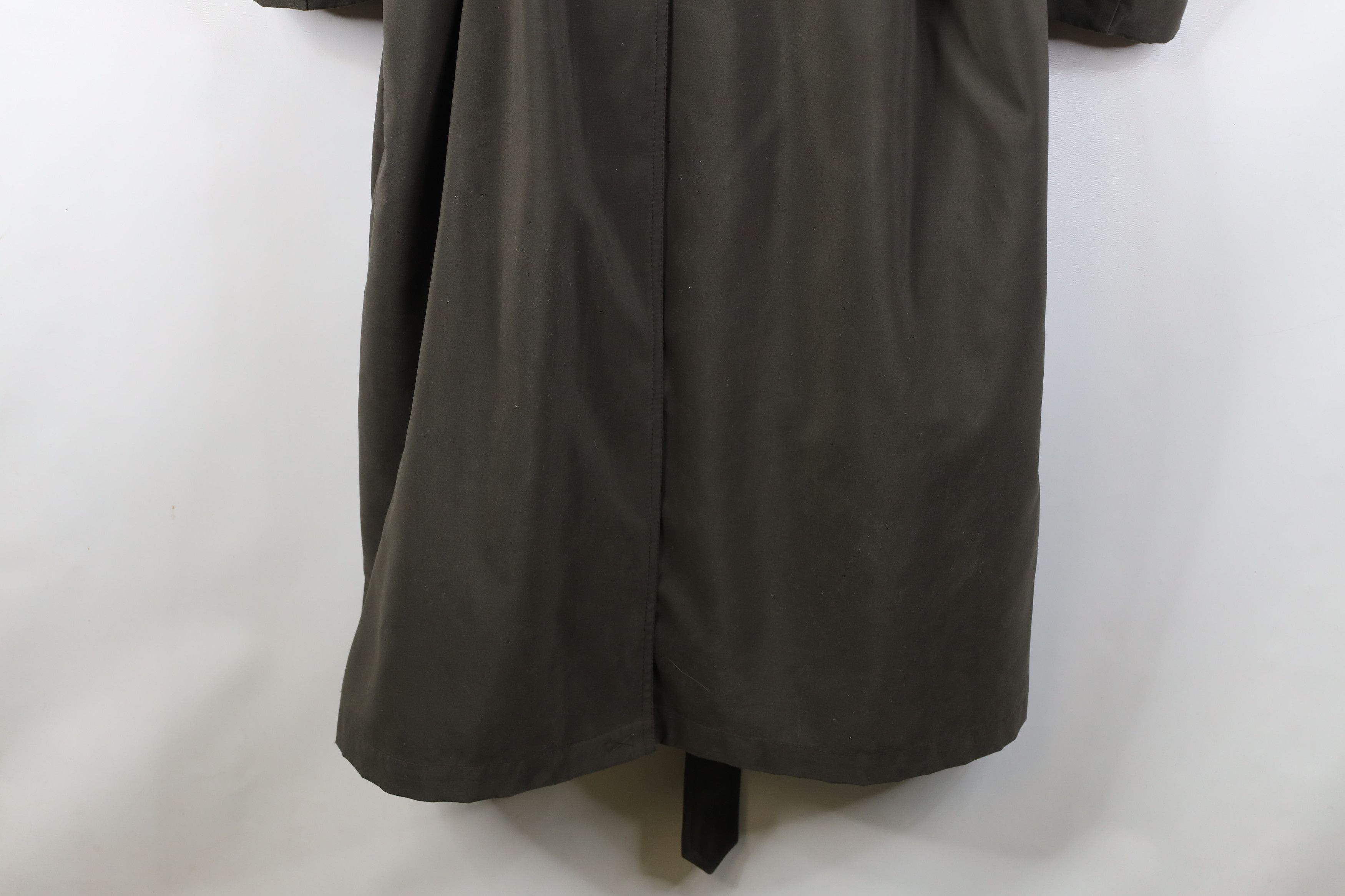 Vintage Vintage 90s Streetwear Belted Microfiber Trench Coat Jacket Size US XXL / EU 58 / 5 - 17 Thumbnail
