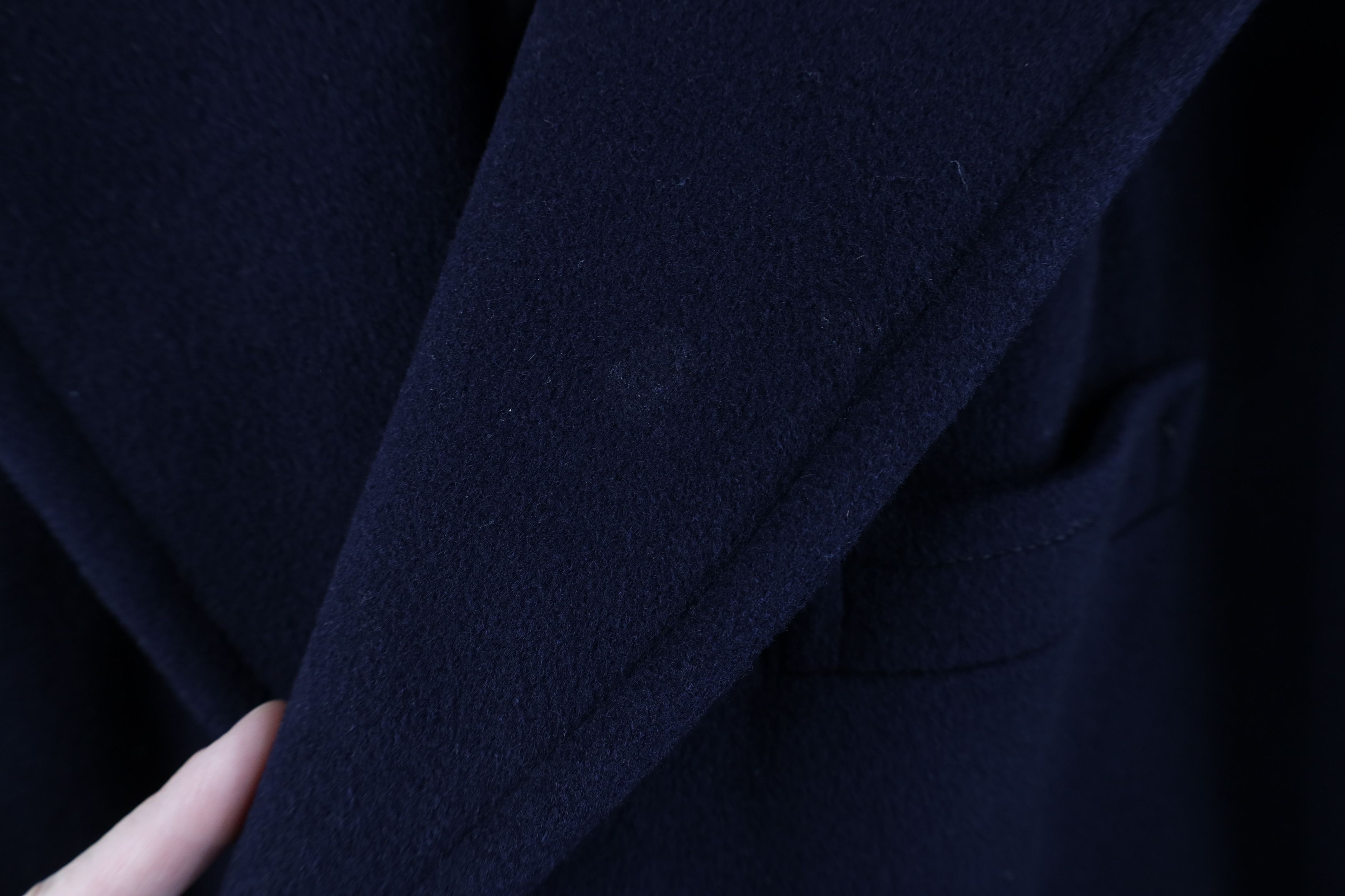 Vintage Vintage 70s Streetwear Heavy Wool Overcoat Jacket Blue USA Size US XL / EU 56 / 4 - 4 Thumbnail
