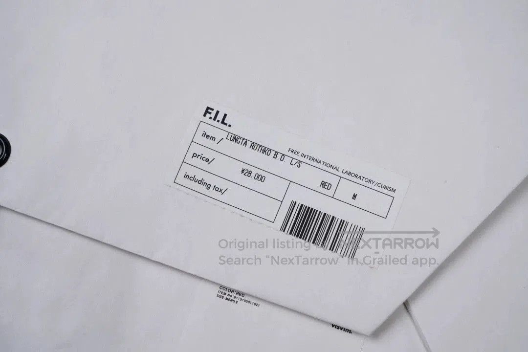Visvim visvim 15ss lungta Rothko.B.D. L/S Shirt. Size US M / EU 48-50 / 2 - 5 Thumbnail