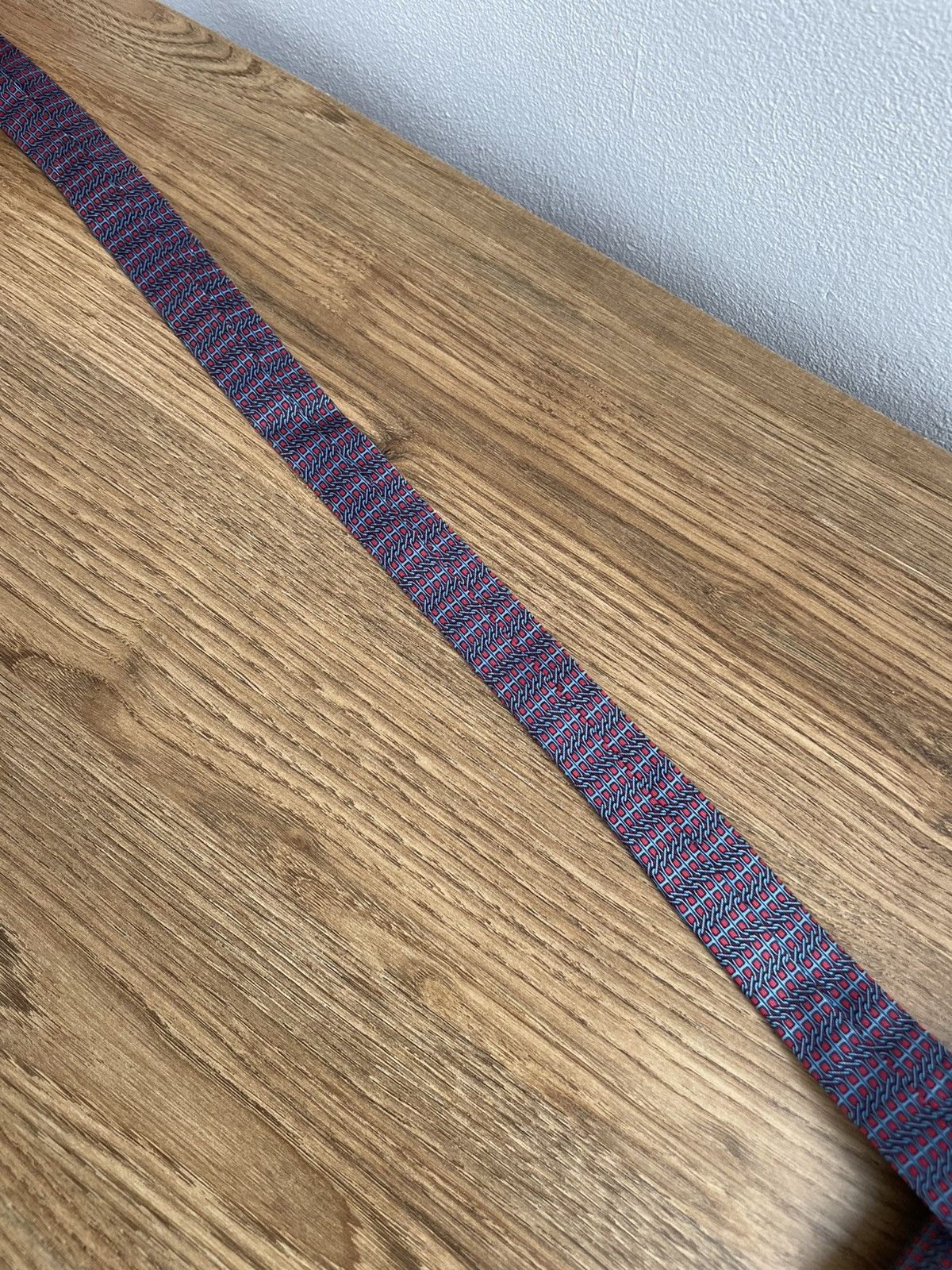 Hermes Hermes Paris Vintage 90s 100% Silk Tie Made In France 940 IA Size ONE SIZE - 8 Thumbnail