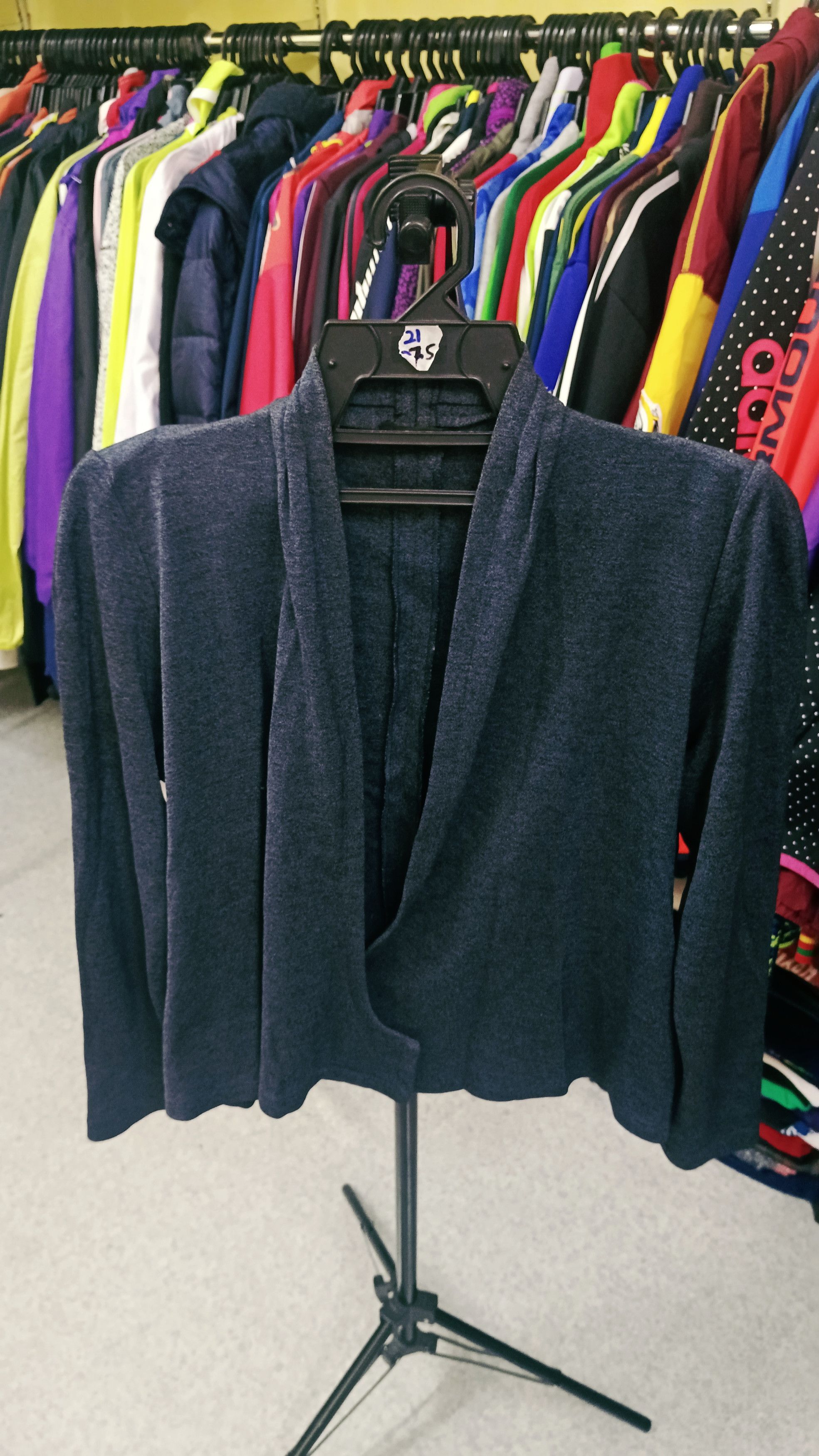 BIGI × Japanese Brand Vintage Bigi Wrapped Cardigan (Missing Belt) Made In Japan Size S / US 4 / IT 40 - 3 Thumbnail