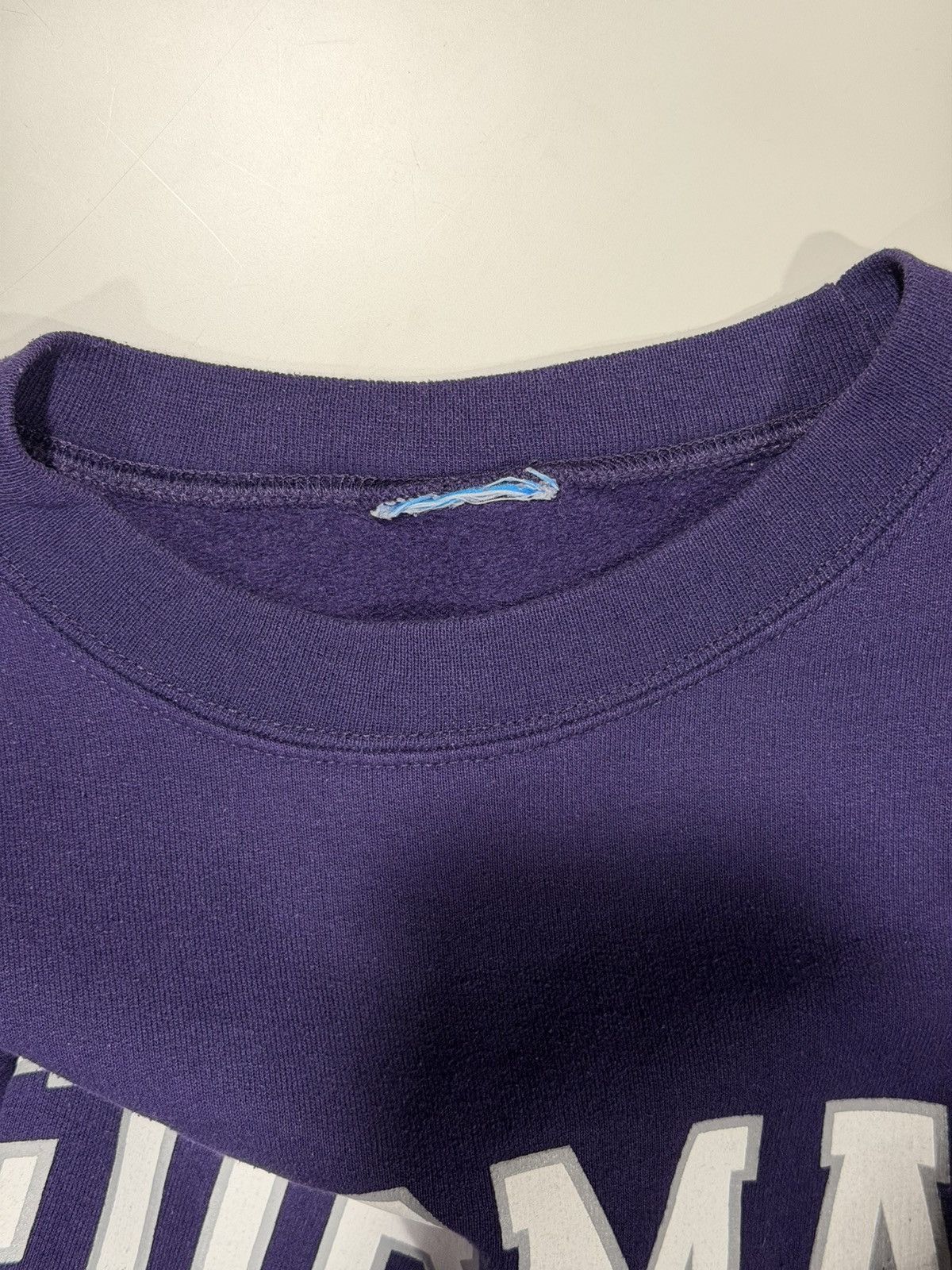 Champion 1990s Vintage Furman College Faded NCAA Sports Sweatshirt L Size US L / EU 52-54 / 3 - 8 Thumbnail