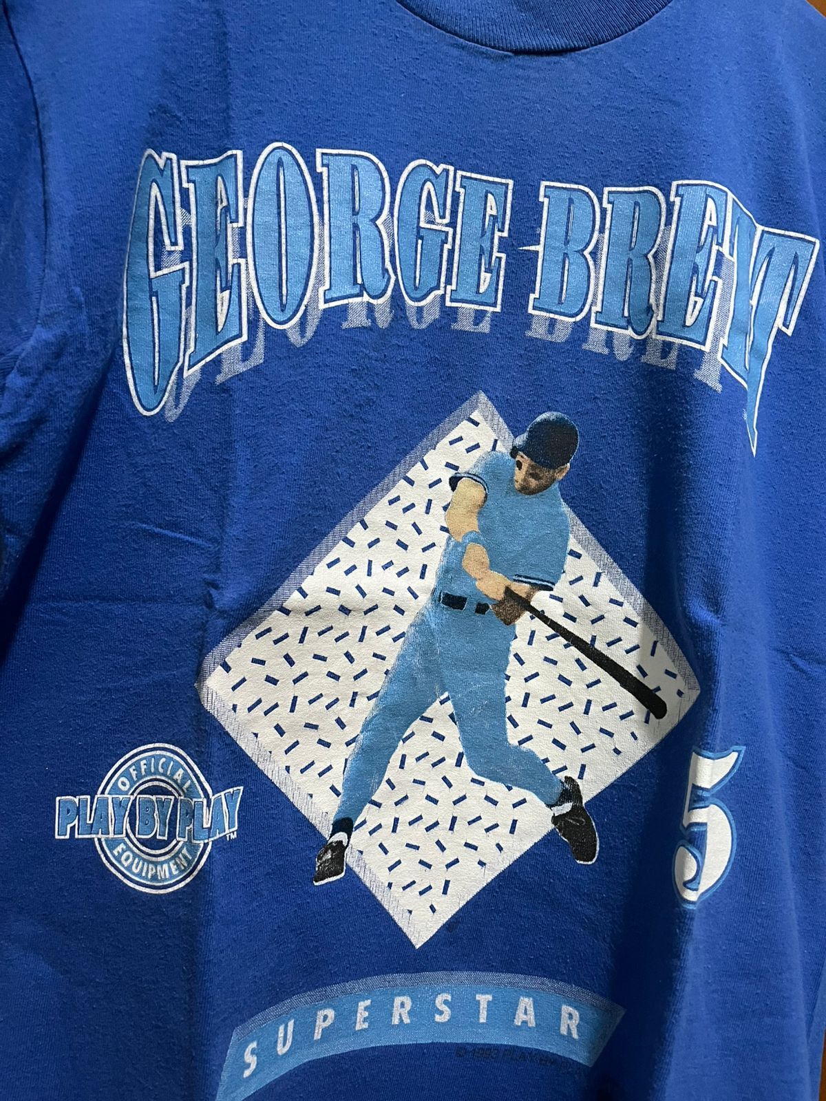 Other vintage kansas george brent 1993 play by play tee tshirt Size US M / EU 48-50 / 2 - 3 Thumbnail