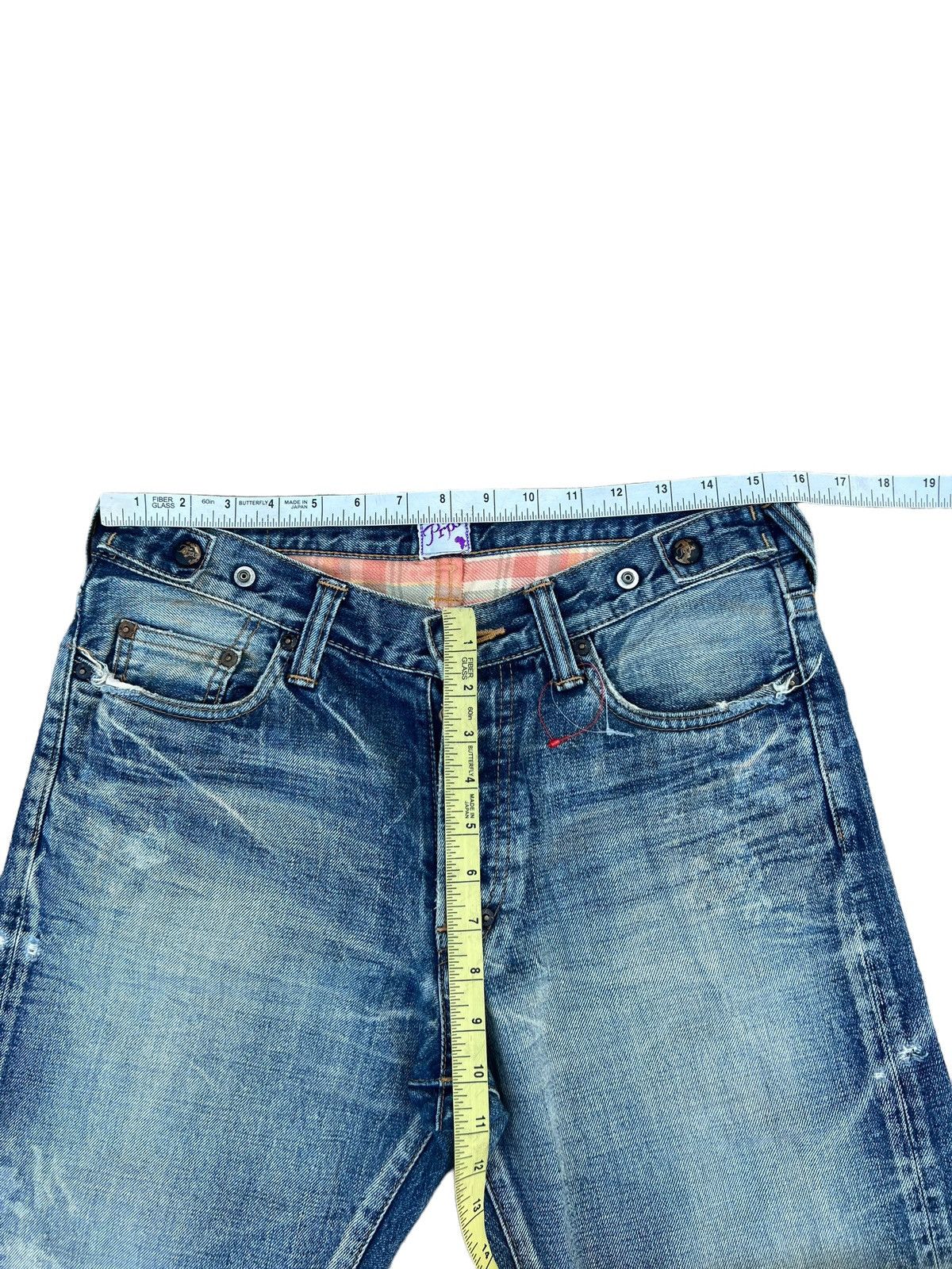 Prps Vintage PRPS Distressed Denim Painter Jeans Size US 30 / EU 46 - 3 Thumbnail