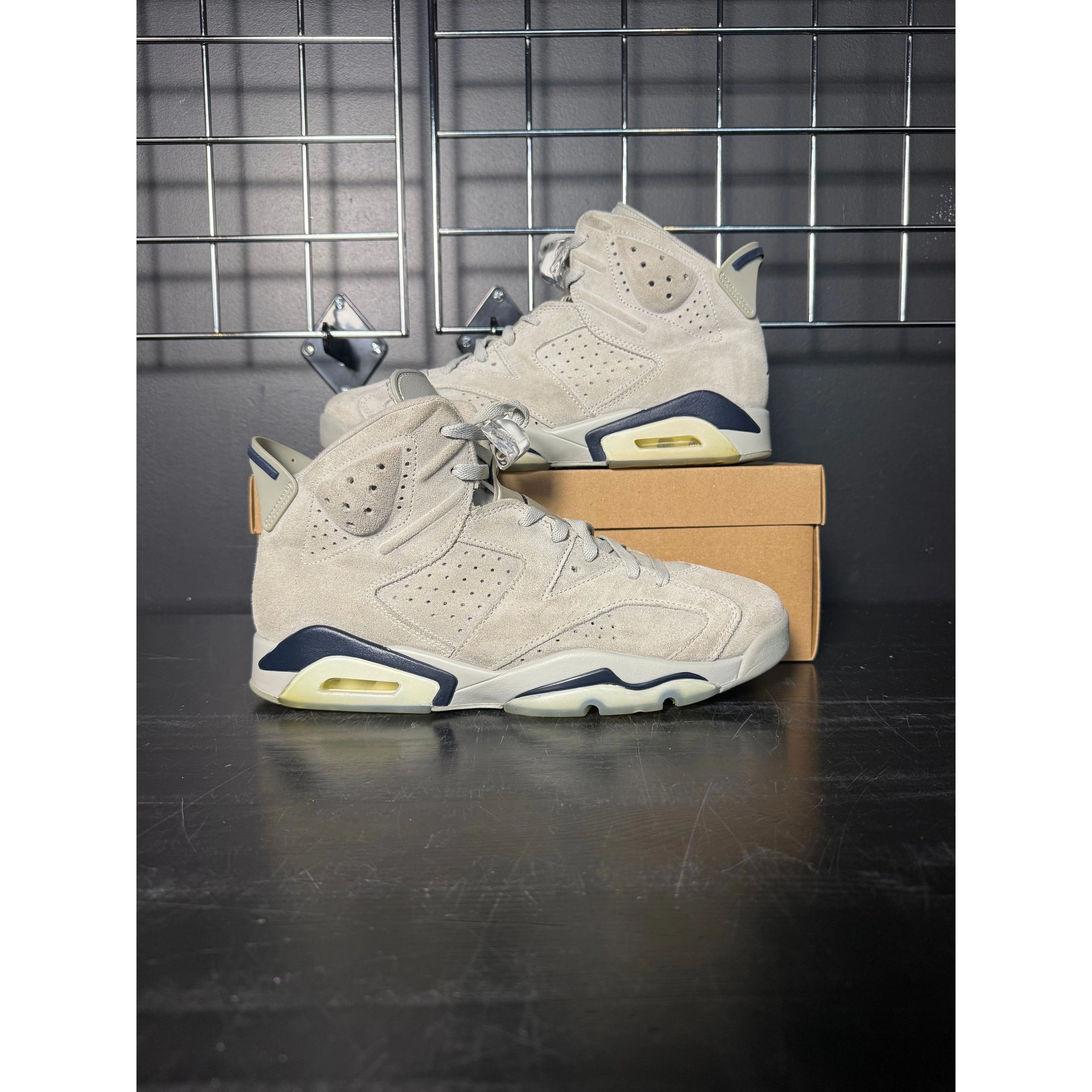 Jordan Brand Air Jordan 6 Retro "Georgetown" (2022) **PRE-OWNED** Size US 11.5 / EU 44-45 - 1 Thumbnail
