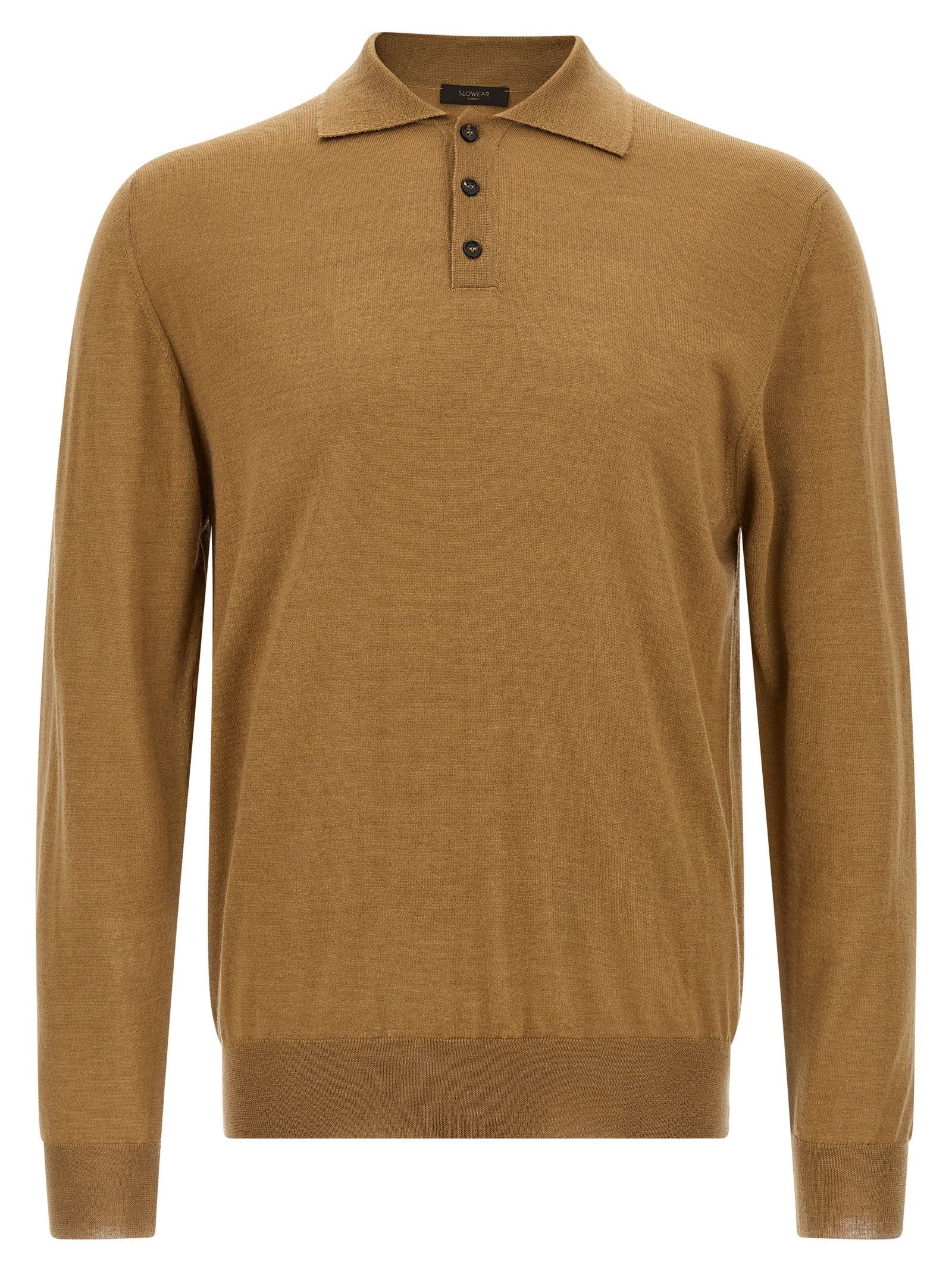 Zanone Virgin Wool Polo Shirt Size US L / EU 52-54 / 3 - 1 Thumbnail