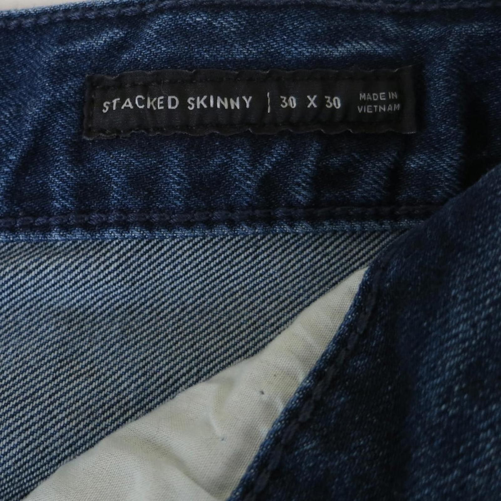 Pacsun Men's 30x30 Pacsun Distressed Blue Denim Jeans Size US 30 / EU 46 - 6 Thumbnail