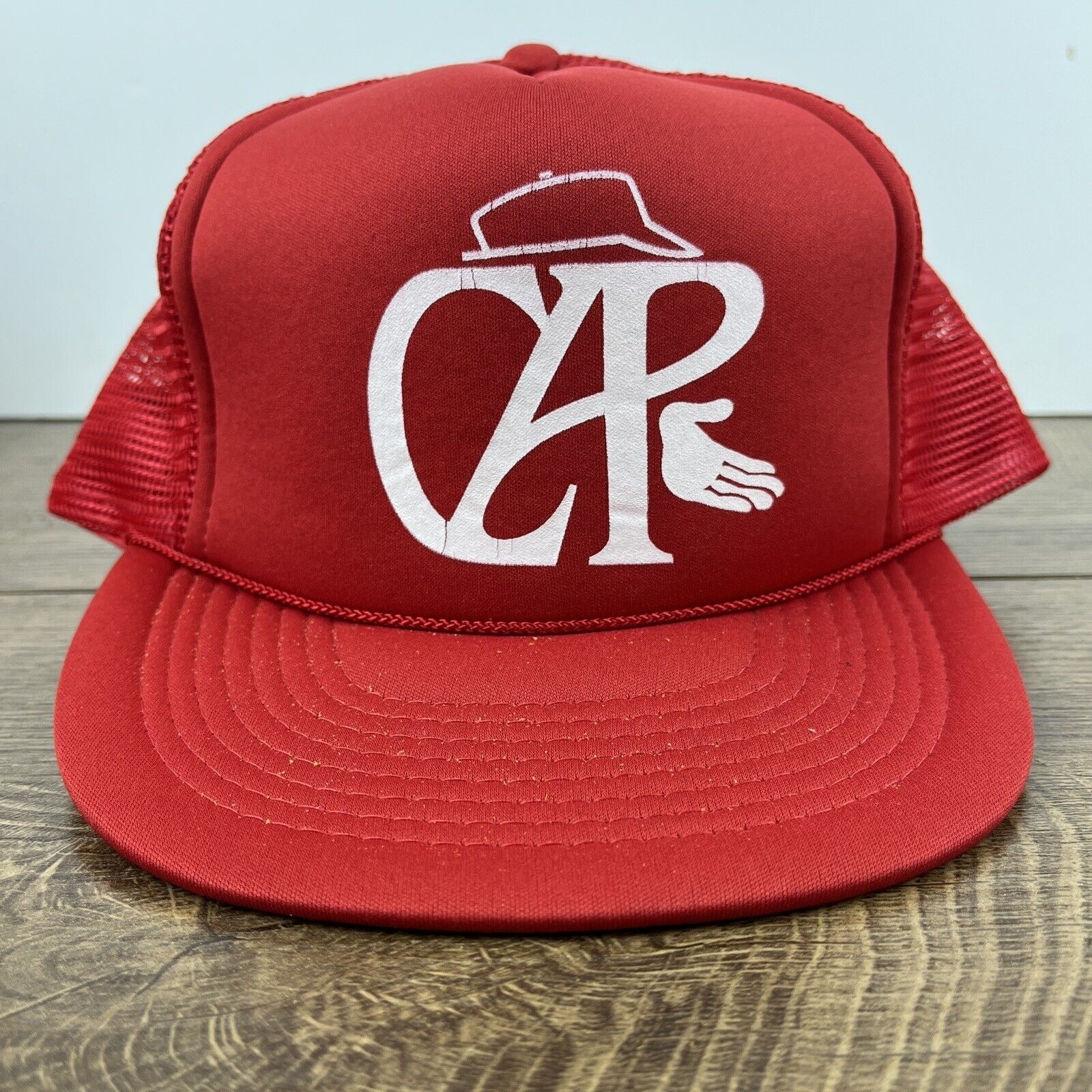 Other CAP Snapback Hat Red Hat Adjustable Adult Size Hat Red Cap Size ONE SIZE - 3 Thumbnail
