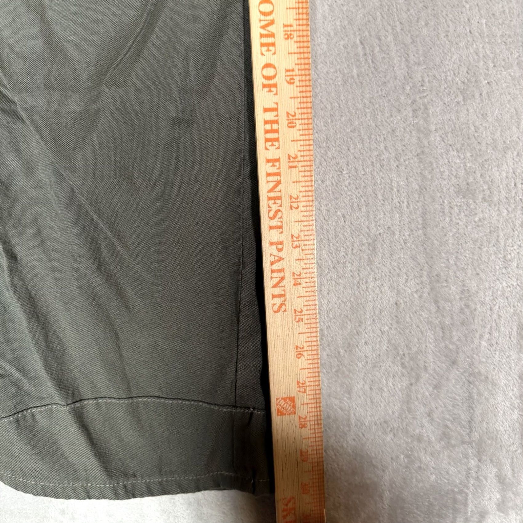 Vintage REI Pants Mens 32x32 Green Cargo Nylon Outdoors Lightweight Hiking Straight Leg Pocketed Relaxed Fit Regular Size 32 Mens Size US 32 / EU 48 - 6 Thumbnail