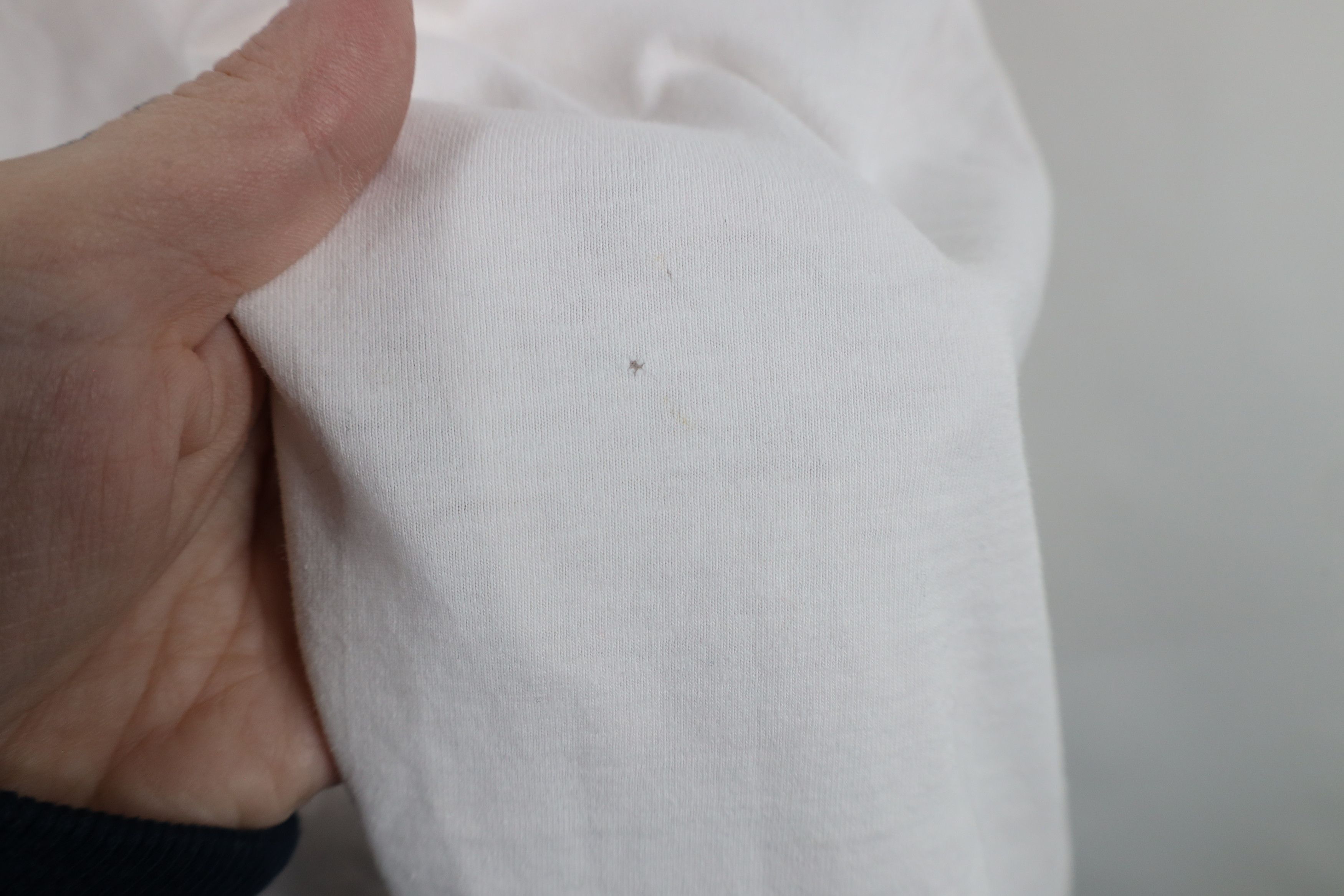 Lee × Vintage Vintage 90s Lee Combed Cotton Short Sleeve T-Shirt White Size US XL / EU 56 / 4 - 6 Thumbnail