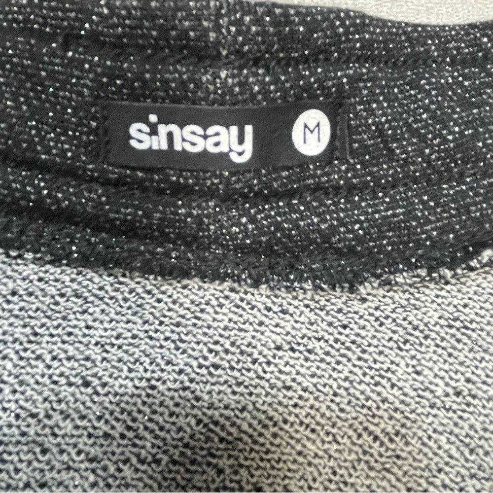 Other Sinsay Jersey A-Line Drawstring Dark Grey With Sparkles Ski Size 30" / US 8 / IT 44 - 5 Thumbnail