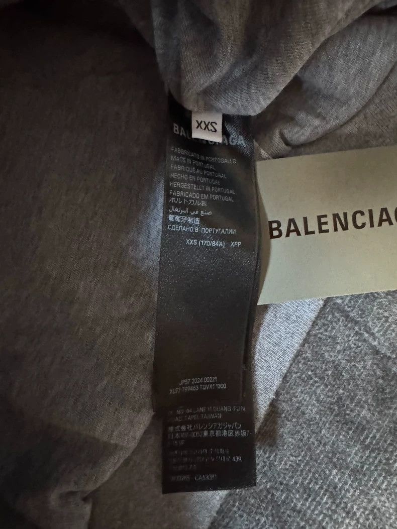 Balenciaga Balenciaga Hoodie Grey Four Sleeve Jacket Sweatshirt-2506 Size US XXS / EU 40 - 4 Thumbnail