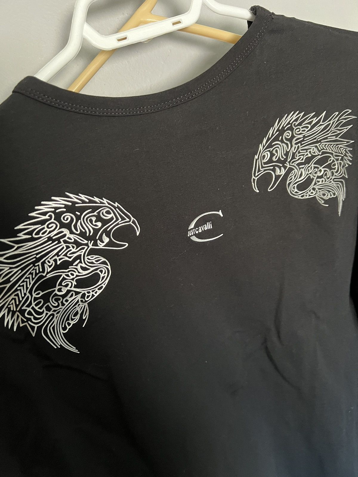 Just Cavalli × Vintage Just Cavalli y2k longsleeve t-shirt Size US XL / EU 56 / 4 - 5 Thumbnail