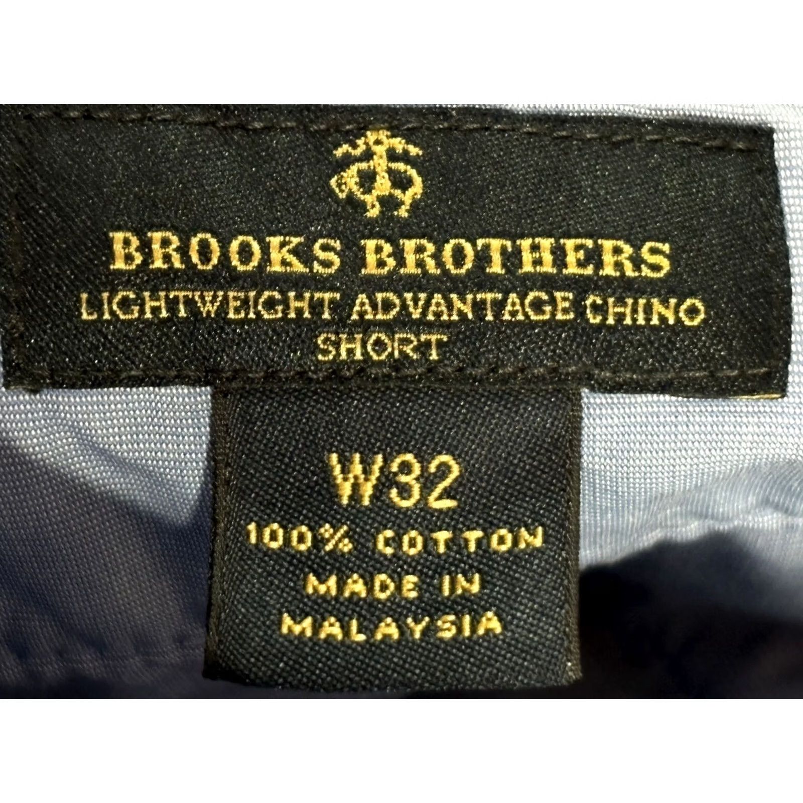 Brooks Brothers Brooks Brothers Mens Chino Shorts 32x8.5 Lightweight Flat Front Blue Casual Travel Preppy Golf Size US 32 / EU 48 - 3 Thumbnail