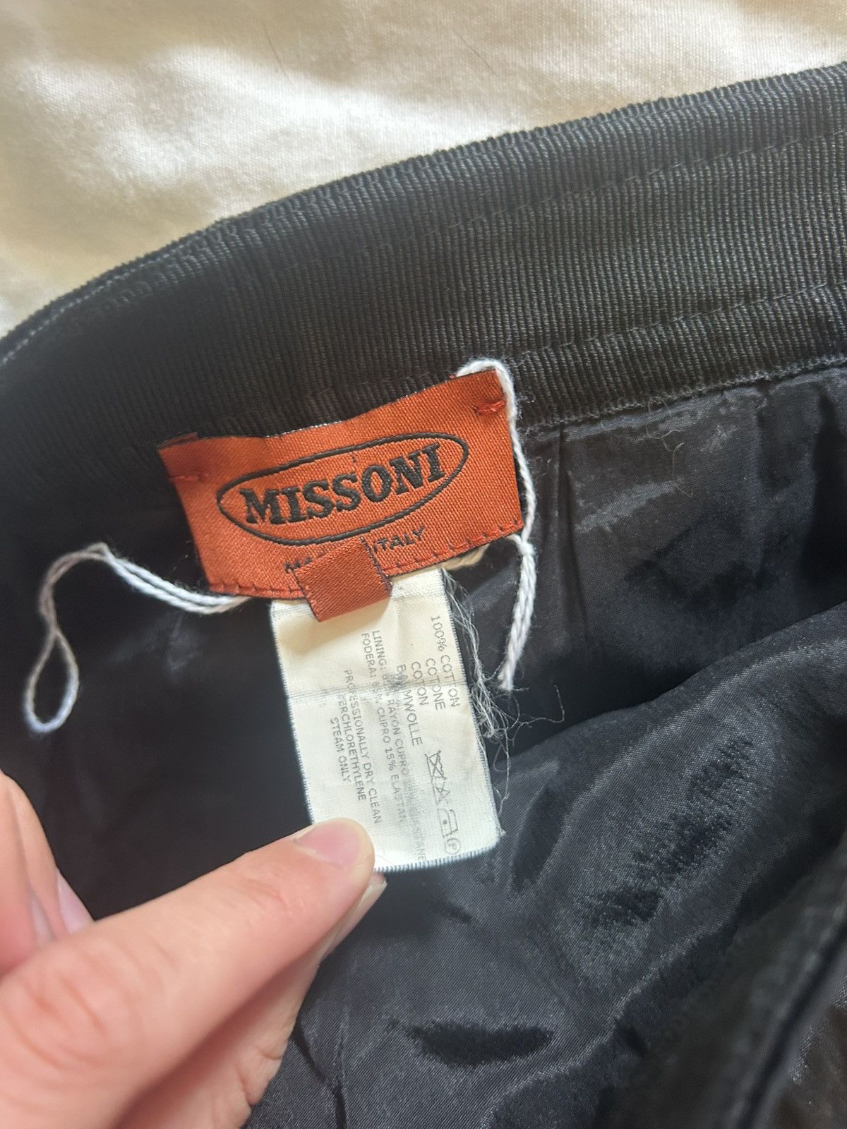Missoni Missoni Pleated Black Mini Skirt Size 27" / US 4 / IT 40 - 6 Thumbnail