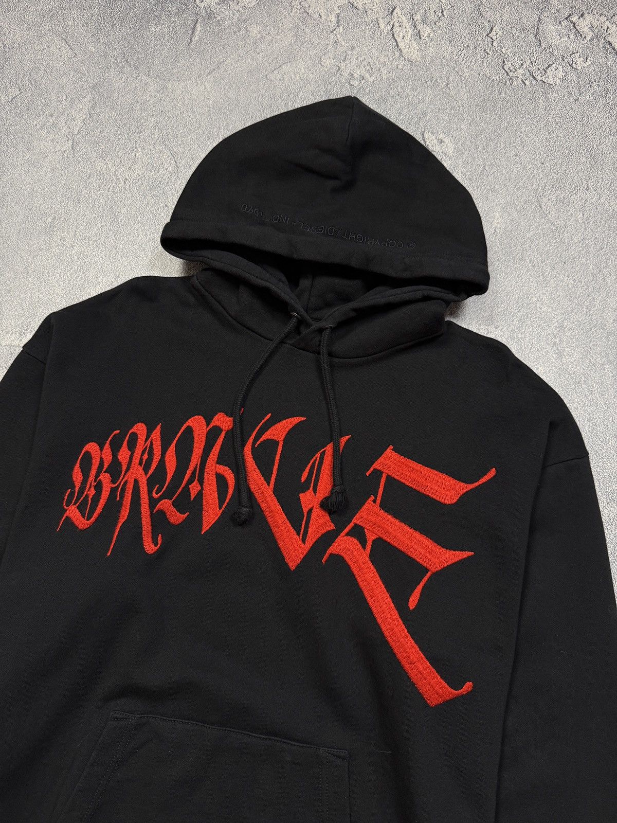 Diesel Y2K Diesel Hoodie Big Logo Size US L / EU 52-54 / 3 - 3 Thumbnail