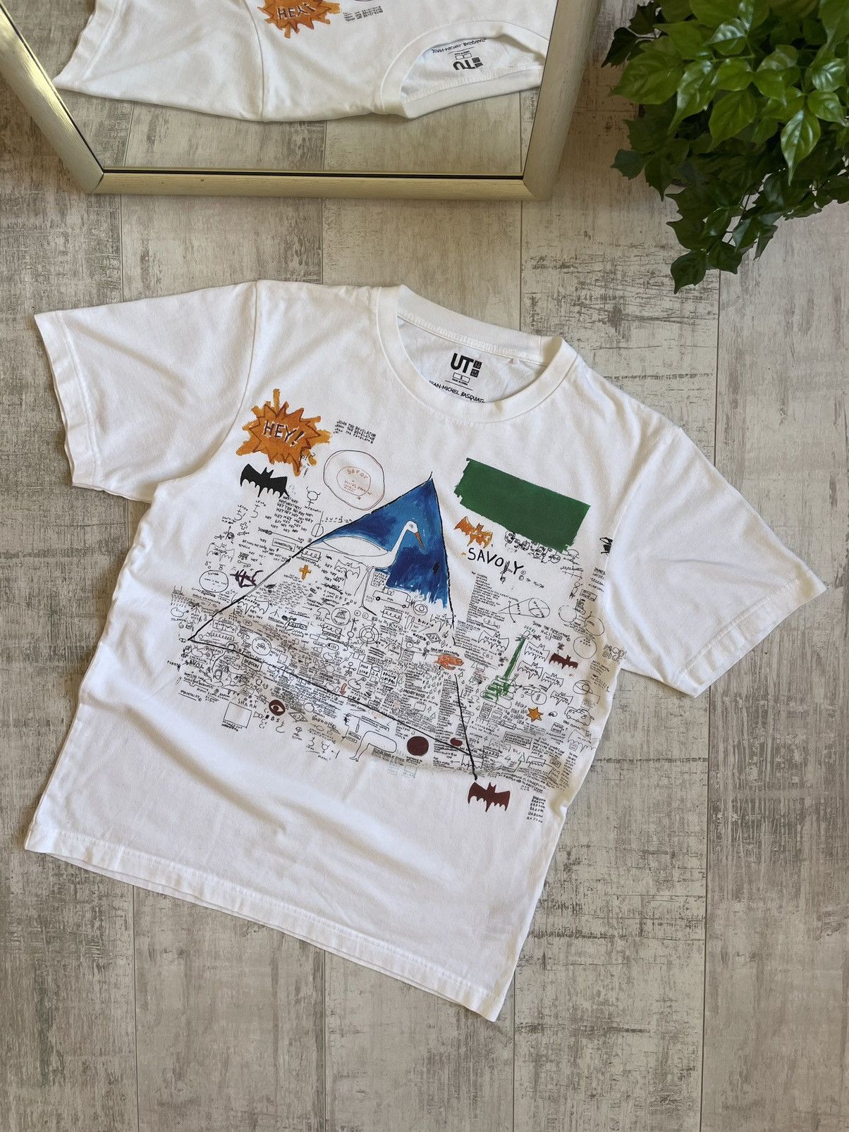 Jean-Michel Basquiat × Uniqlo Jean Michel Basquiat x Uniqlo T-Shirt Art Printed Size US S / EU 44-46 / 1 - 2 Thumbnail