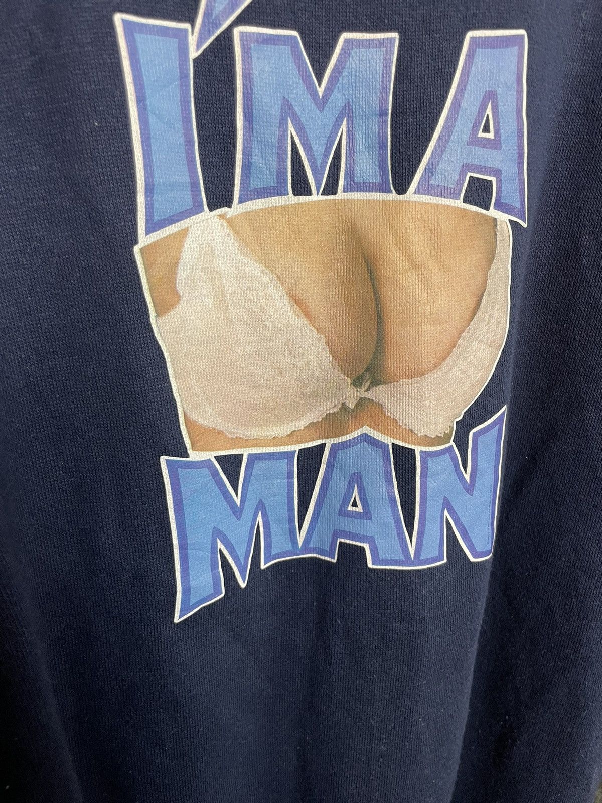 Other Vintage 90's Boobs Breast i’m a man sweatshirt Size US L / EU 52-54 / 3 - 2 Thumbnail