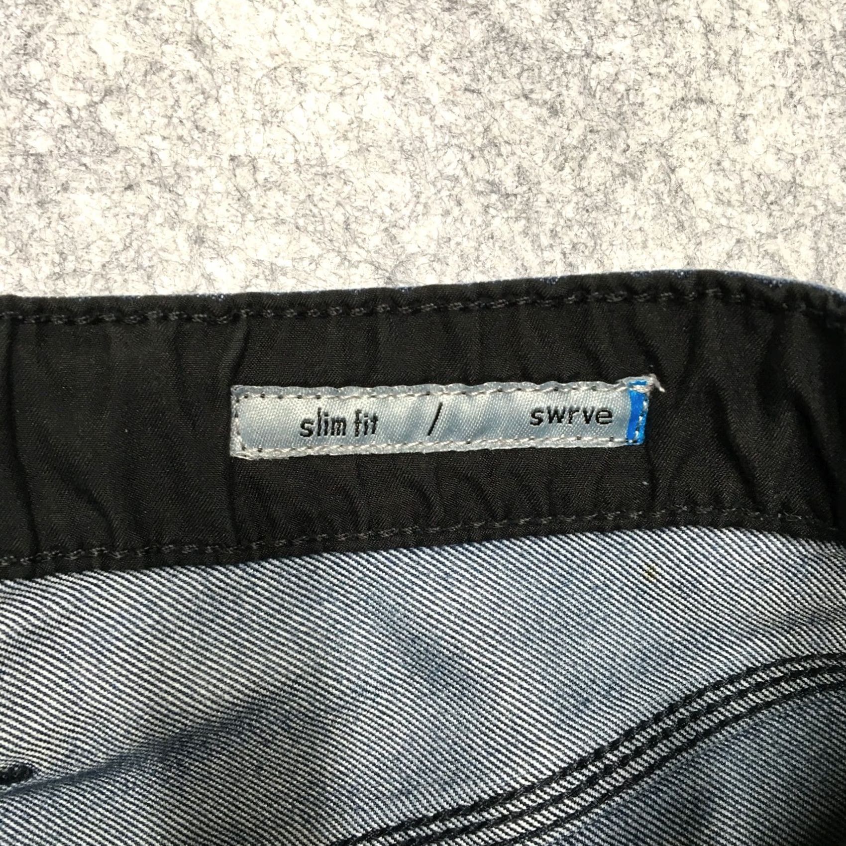 Vintage Swrve Slim Fit Jeans Mens 32x32 Blue Cordura Denim Durable Outdoor Pants Cycle Jeans Size US 32 / EU 48 - 7 Thumbnail
