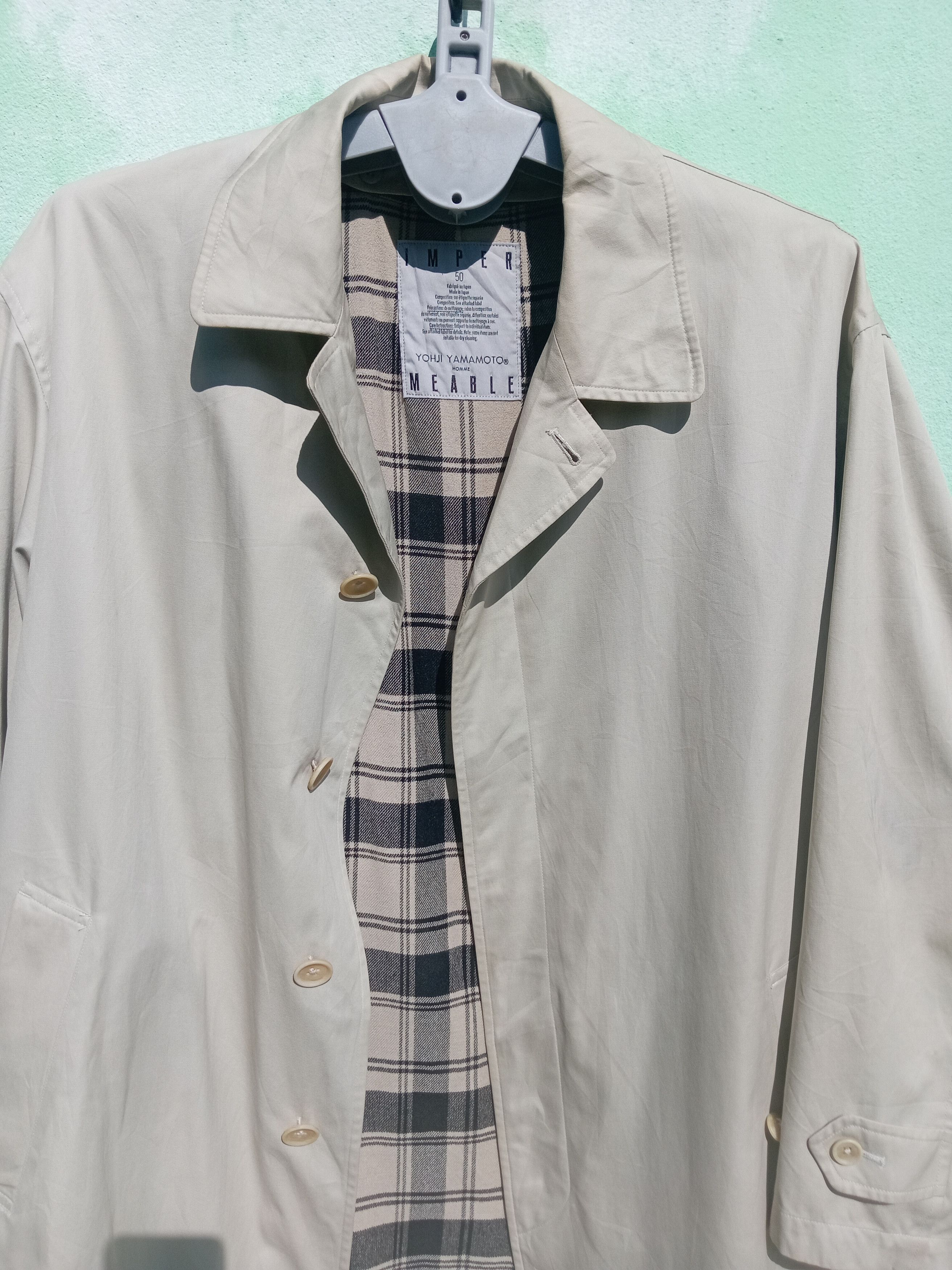 Vintage JACKET YOHJI YAMAMOTO x IMPER x MEABLE HOMME Size US XXL / EU 58 / 5 - 24 Thumbnail