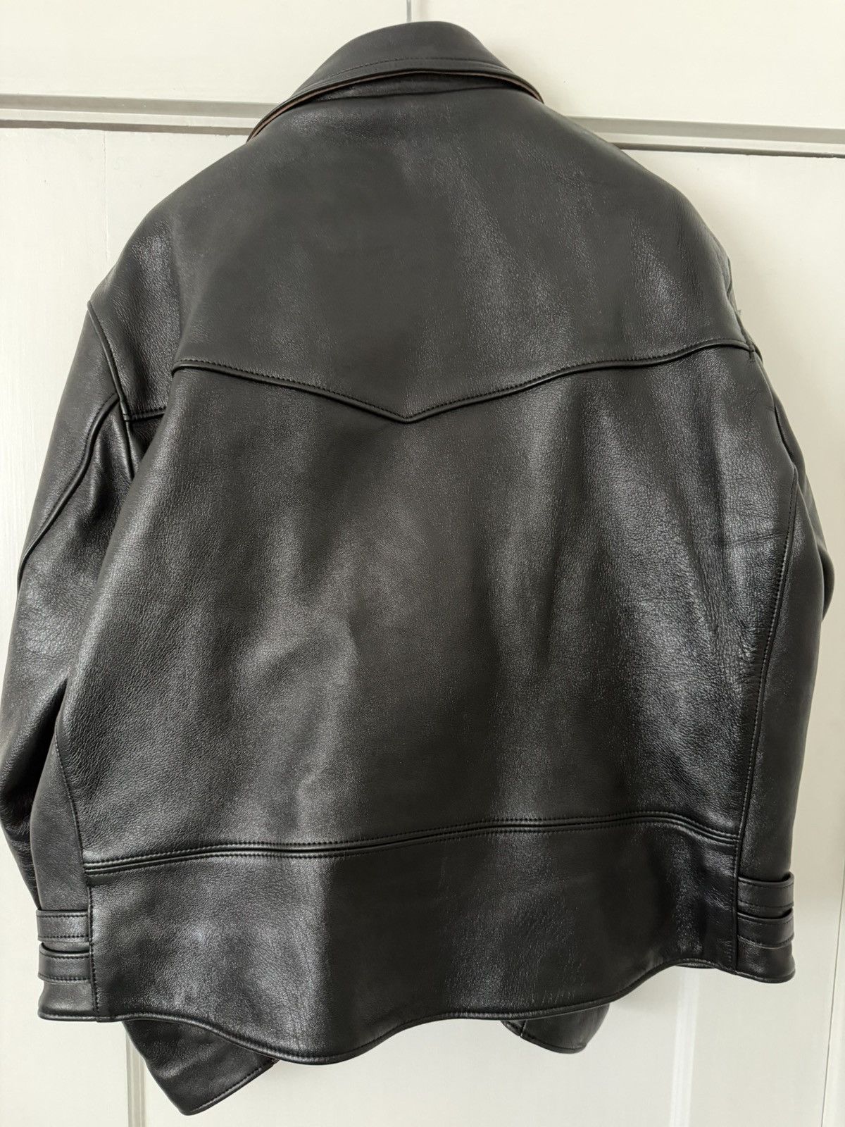 ADDICT ADDICT Leather AD-02 Jacket Size 48 / XL Sheep Biker Size US XL / EU 56 / 4 - 4 Thumbnail