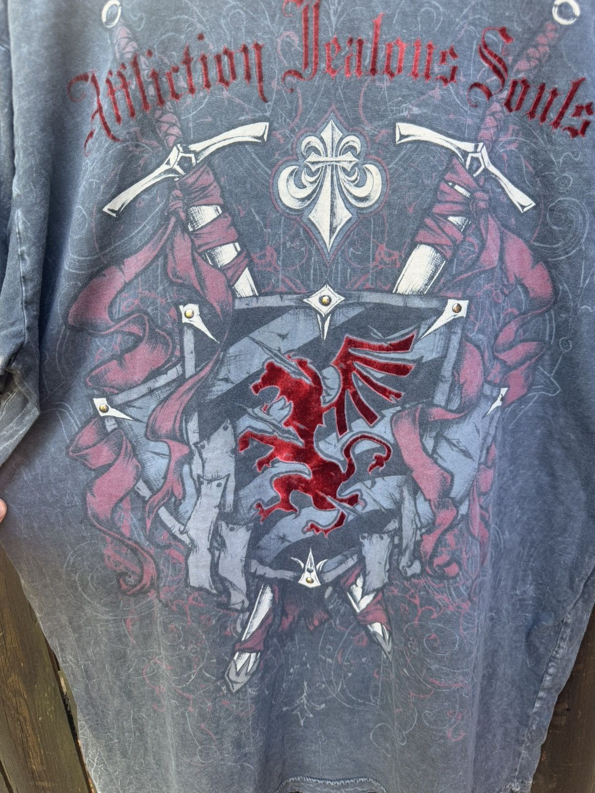 Affliction VTG Affliction Knight tee Size 2XL Size US XXL / EU 58 / 5 - 7 Thumbnail