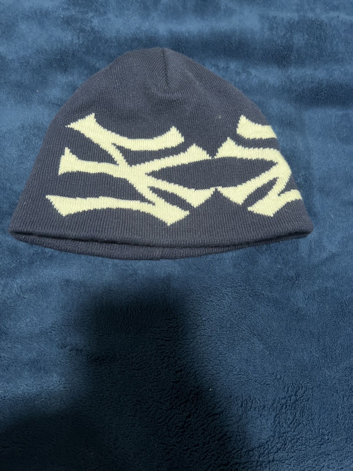 oMA STUDIOUS ビーニー　NY SKULL CAP ネイビー oMA STUDIOS oMA Studios Double NY Beanie-Navy Blue | Grailed