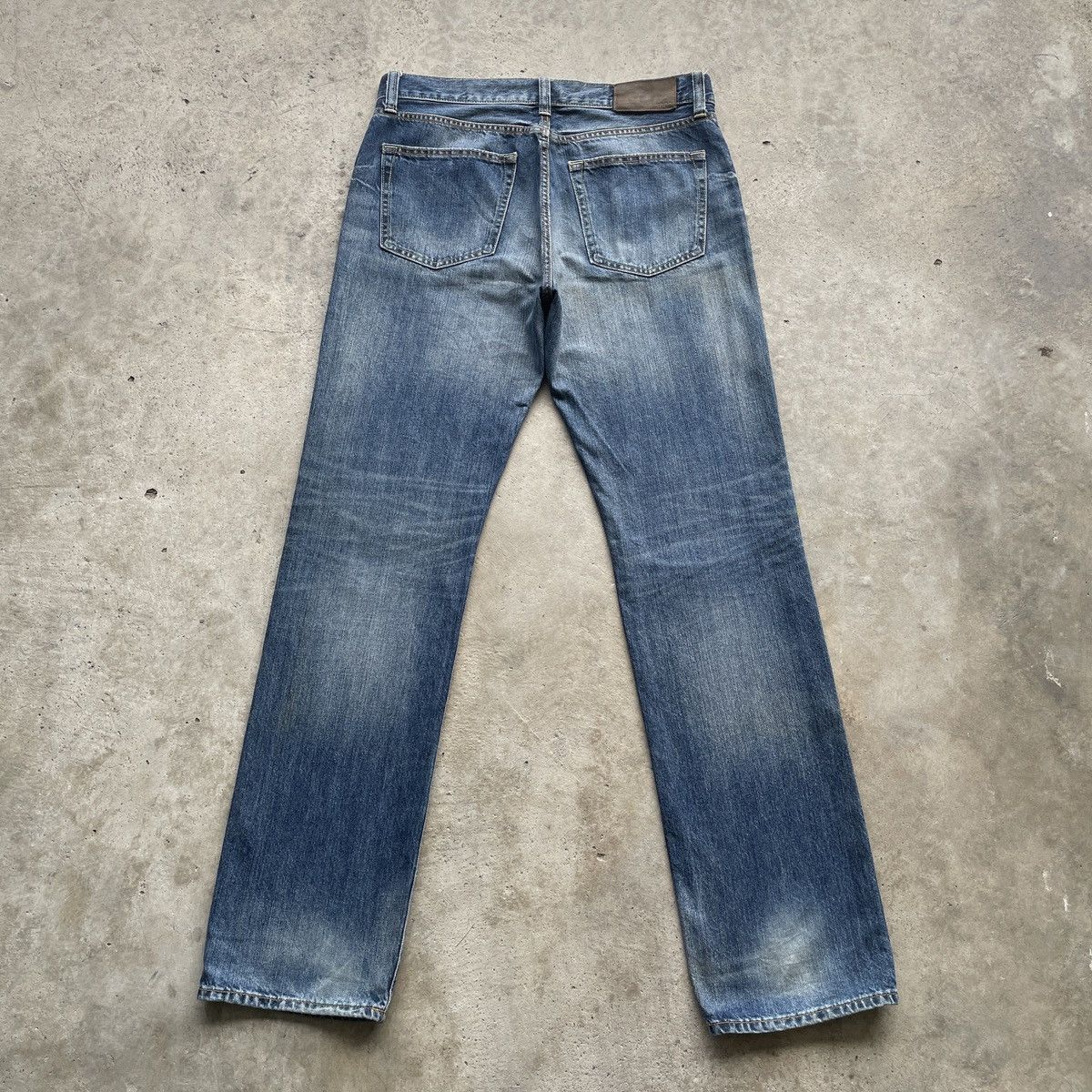 Japanese Brand Vintage Japanese Faded Denim Distressed Jeans Pants W34 Size US 34 / EU 50 - 11 Thumbnail