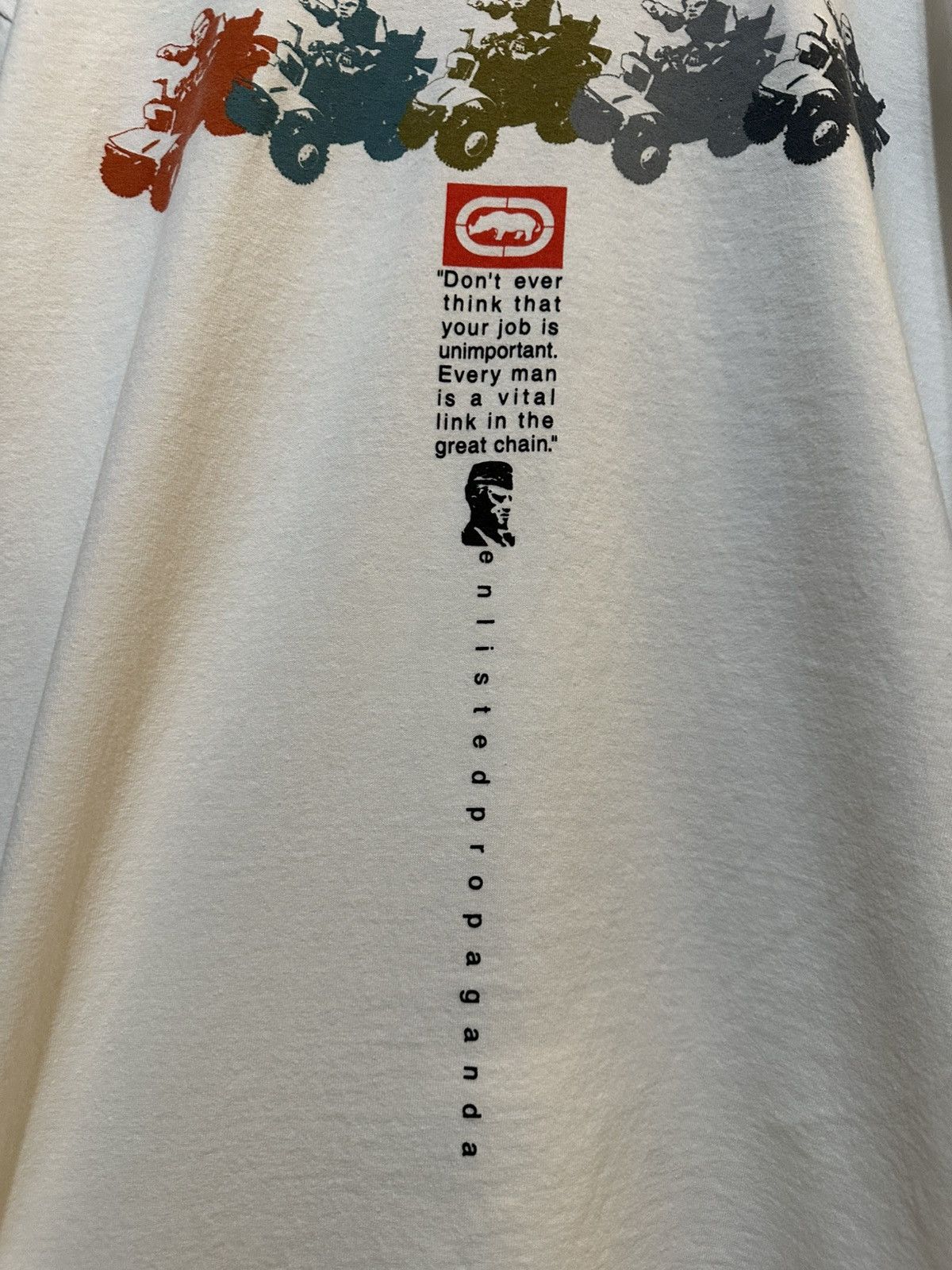 Ecko Unltd. × Vintage GRAIL Vintage Ecko Unltd Soldier Story LS T Shirt XL Y2K Size US XL / EU 56 / 4 - 4 Thumbnail