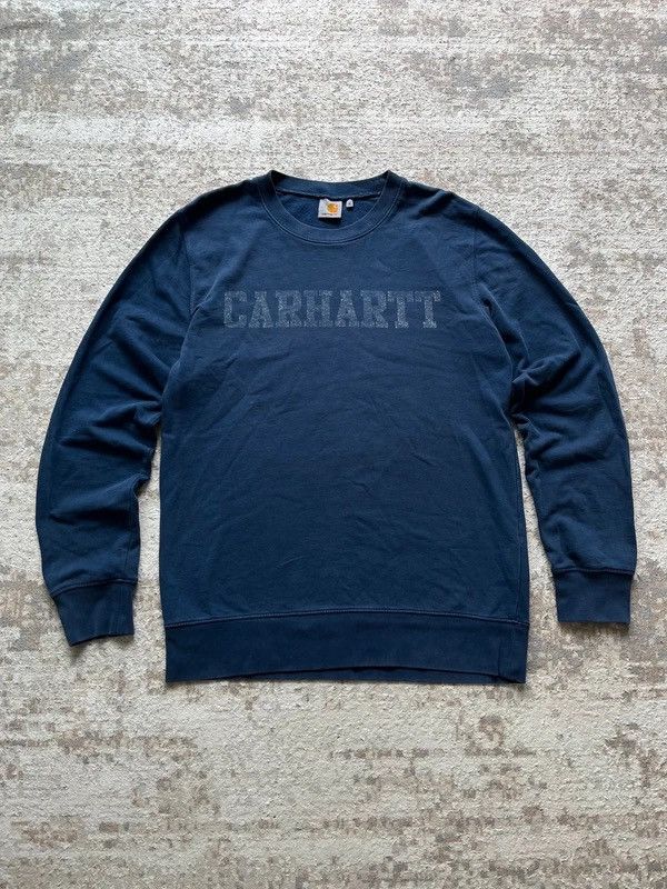 Carhartt Carhartt College Sweat 2014 Navy Sweatshirt Crewneck Sz S Size US S / EU 44-46 / 1 - 1 Thumbnail