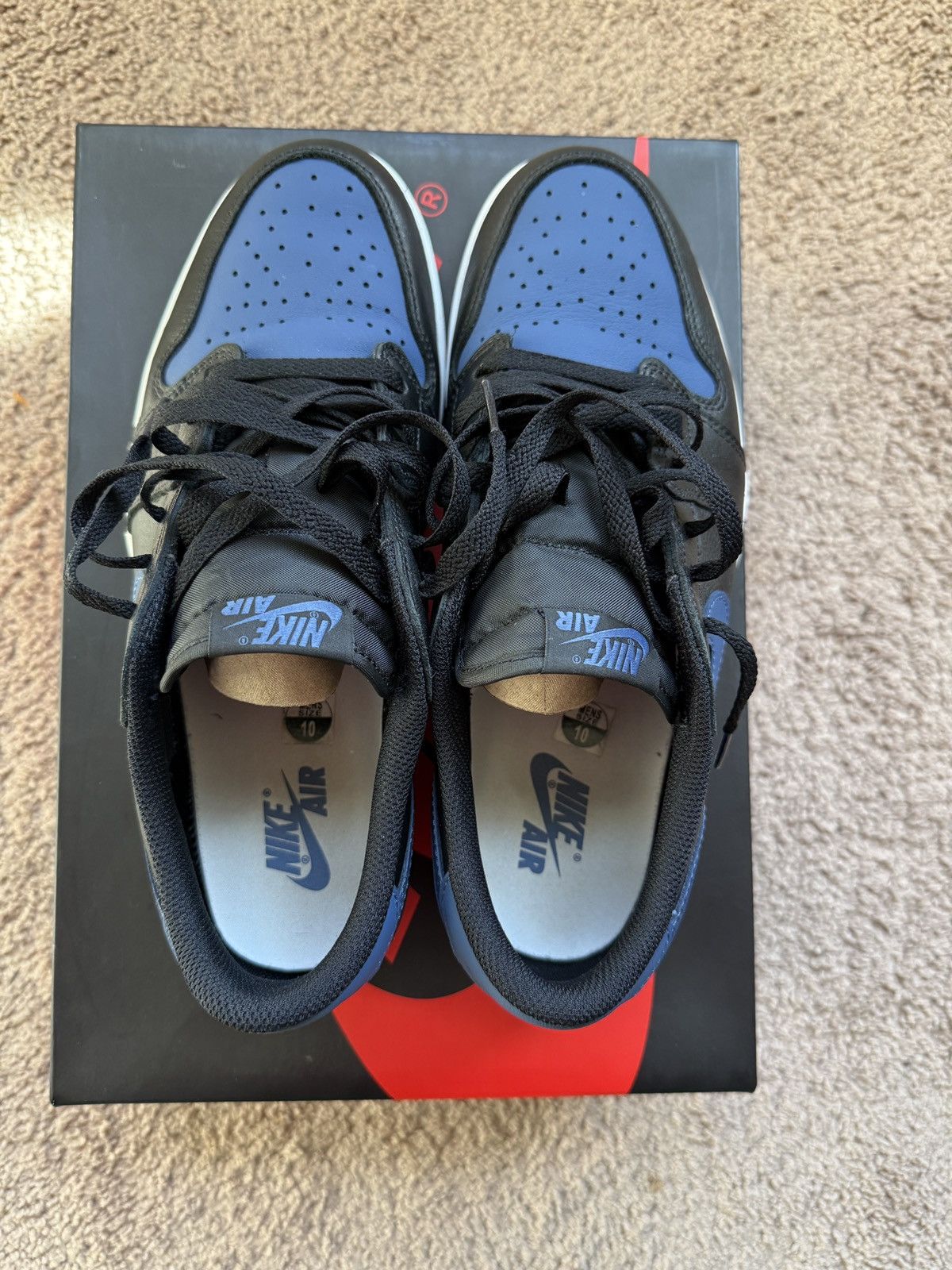 Jordan Brand Jordan 1 Low “Mystic Blue” Size US 10 / EU 43 - 8 Thumbnail