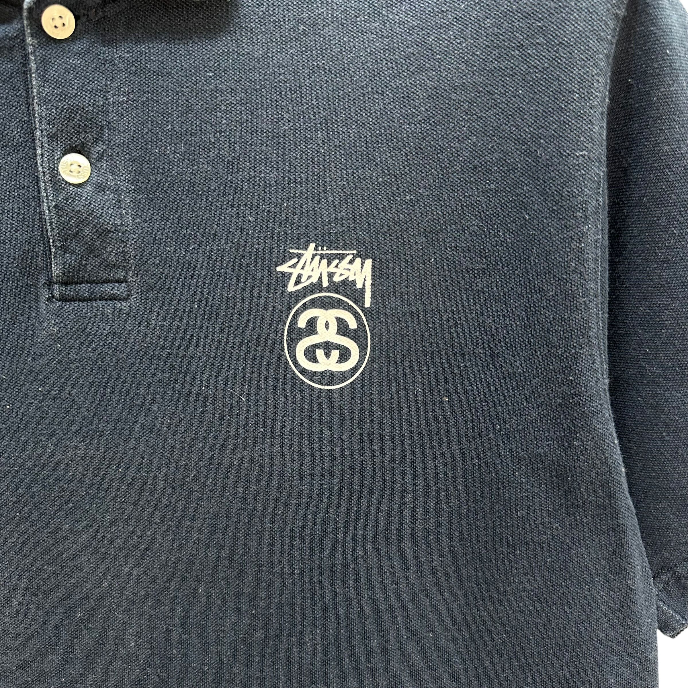 Stussy STUSSY Big Logo Polo Shirt #A6-0142 Size US S / EU 44-46 / 1 - 6 Thumbnail