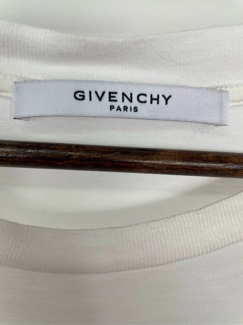 Givenchy Givenchy White Logo Short Sleeve Size US S / EU 44-46 / 1 - 4 Thumbnail