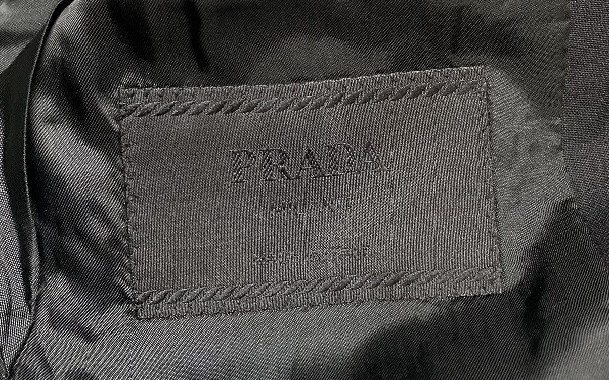 Prada Prada FW01 Wool Mohair Blazer Size 46R - 9 Thumbnail