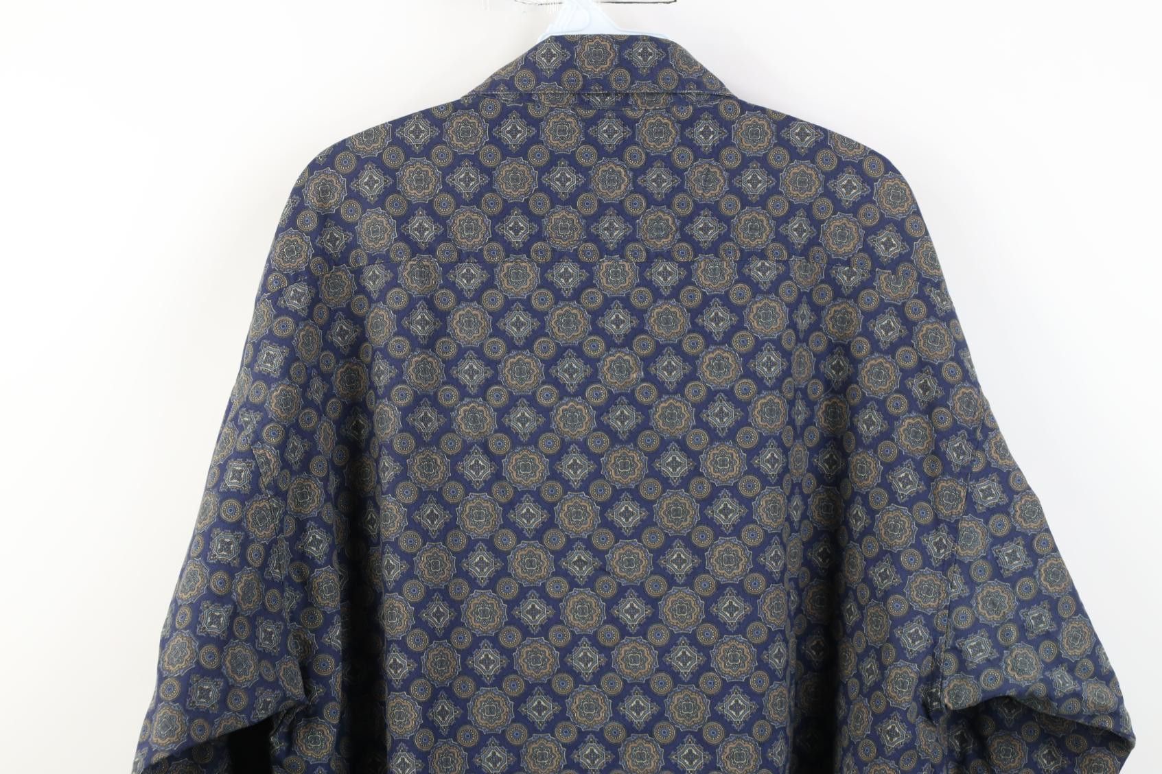 Vintage Vintage 90s Streetwear Collared Button Down Shirt USA Size US L / EU 52-54 / 3 - 10 Thumbnail