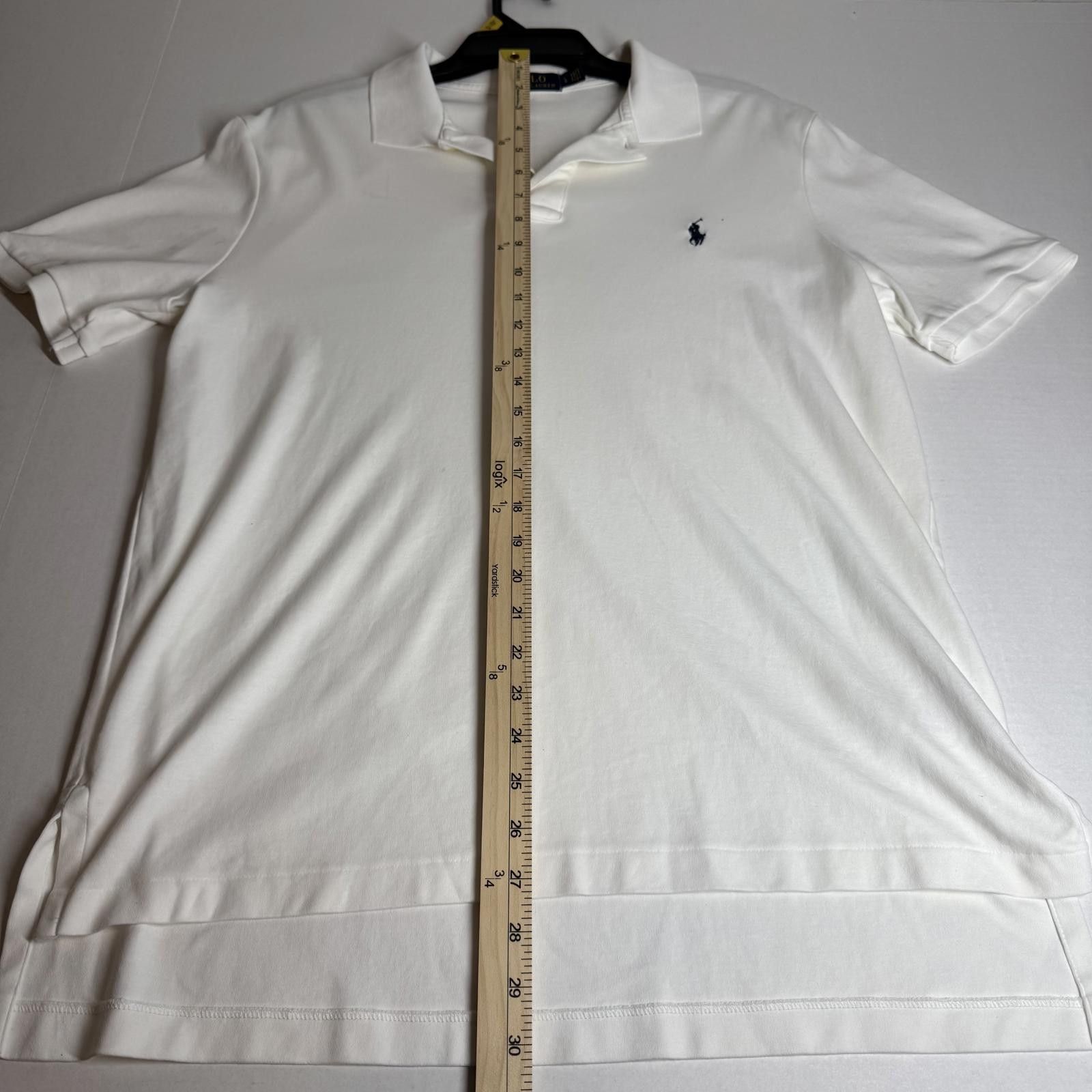 Polo Ralph Lauren White Ralph Lauren Polo Men Shirt Blue Tag/Horse Size US L / EU 52-54 / 3 - 2 Thumbnail