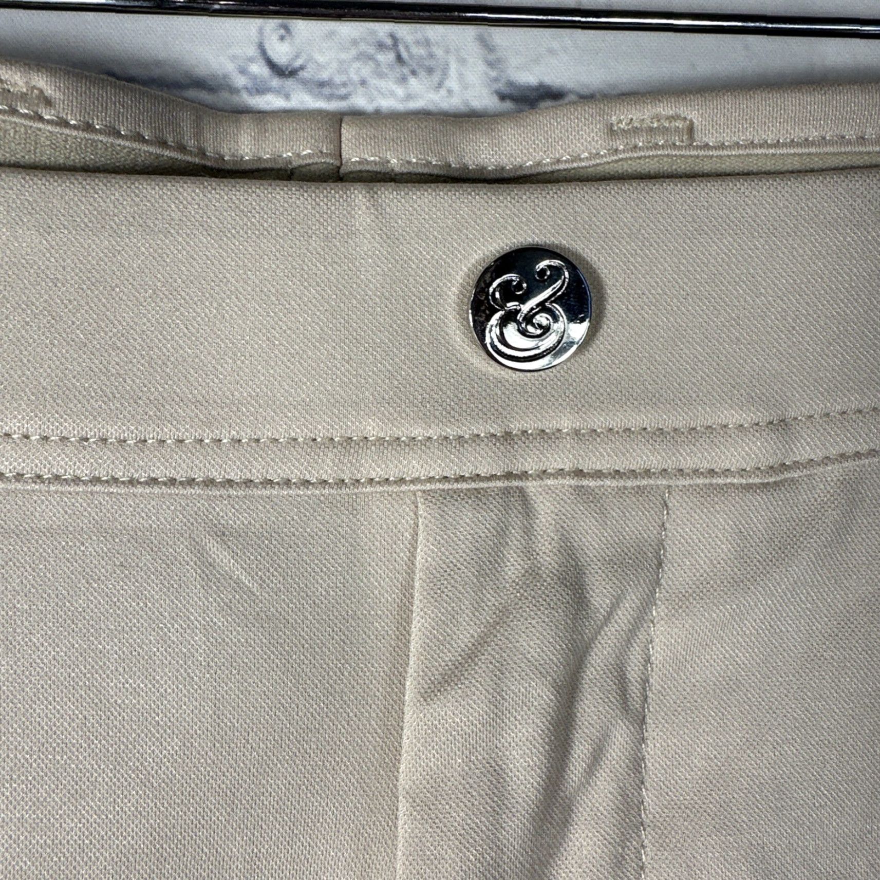 CO Collars & Co CEO Tech Pull On Pants Men Stone 40x30 Chino Stretch Flat Front Wrangler: No, disregard. Size US 40 / EU 56 - 3 Thumbnail