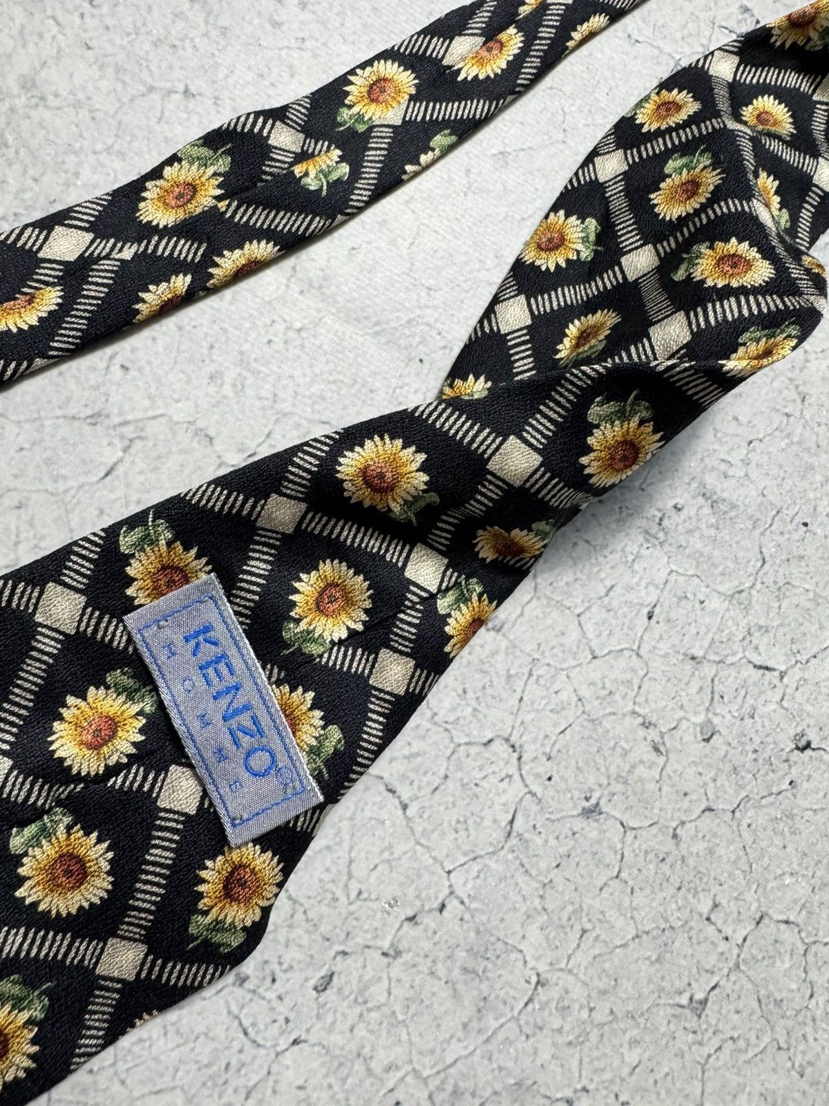 Kenzo Kenzo Luxury Tie Vintage Size ONE SIZE - 2 Thumbnail