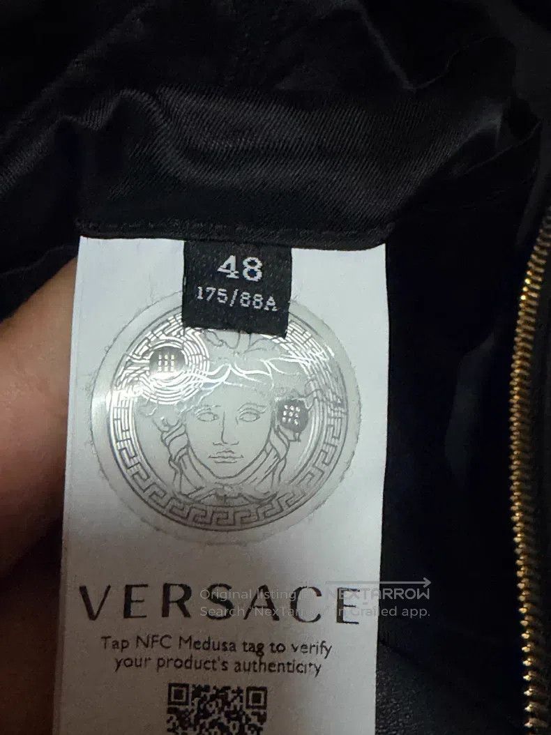 Versace Versace Main line leather jacket jacket Size US M / EU 48-50 / 2 - 5 Thumbnail