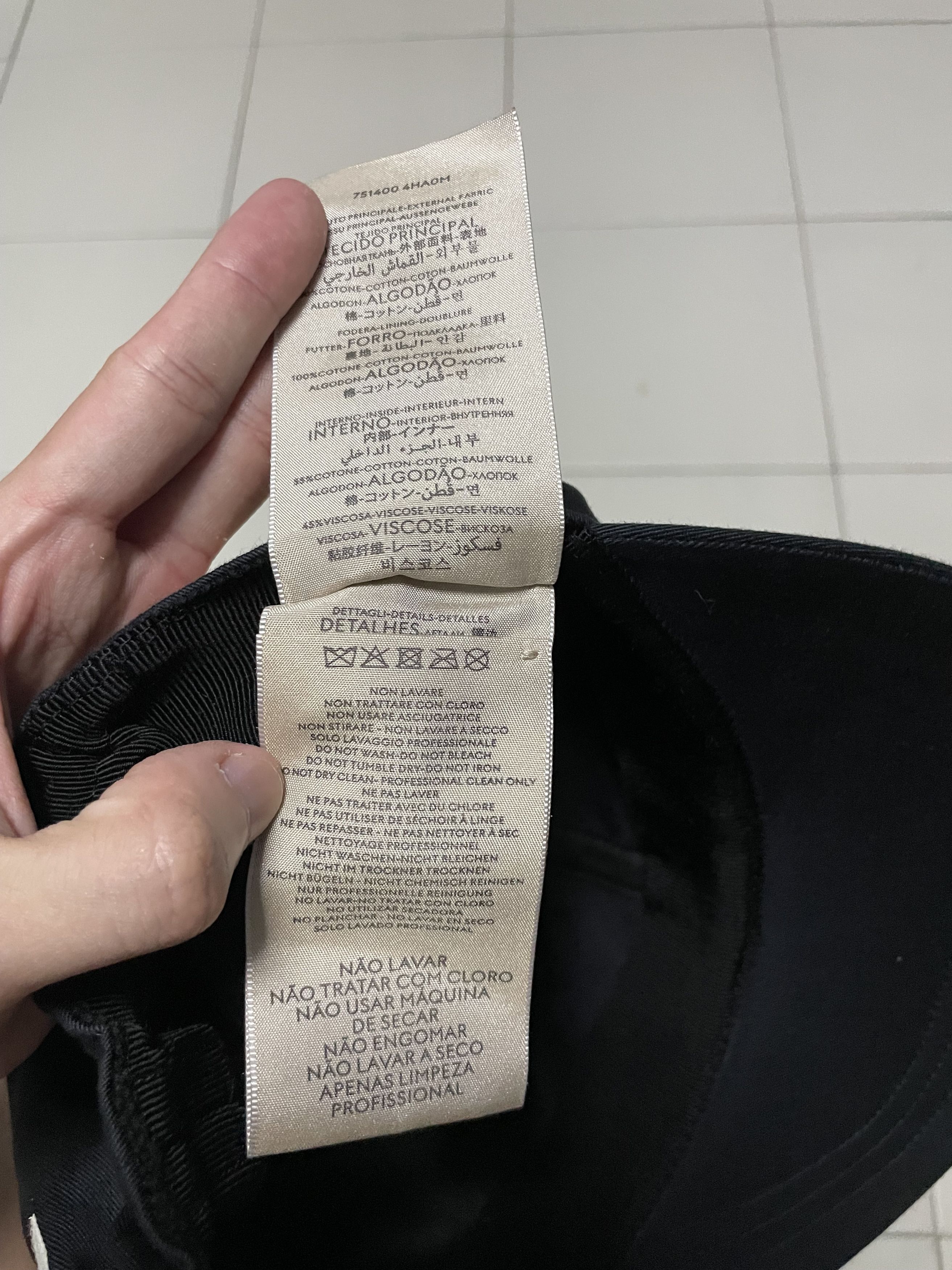 Gucci Gucci 25 Cap Size S Size ONE SIZE - 6 Thumbnail