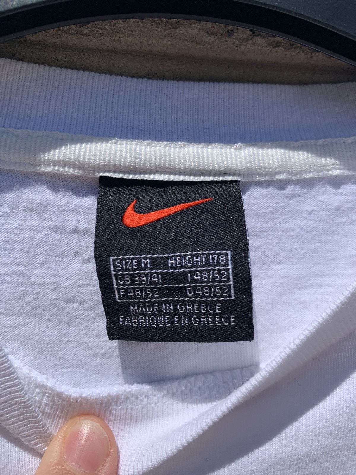 Nike × Vintage Nike vintage mini logo t shirt Size US M / EU 48-50 / 2 - 8 Thumbnail