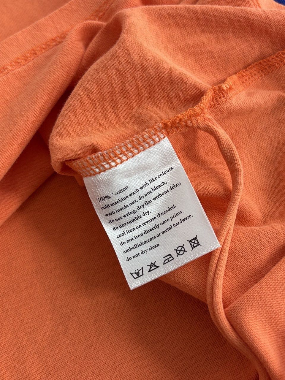 Ksubi Ksubi Orange Rose Garden Biggie T-Shirt Size US XL / EU 56 / 4 - 12 Thumbnail