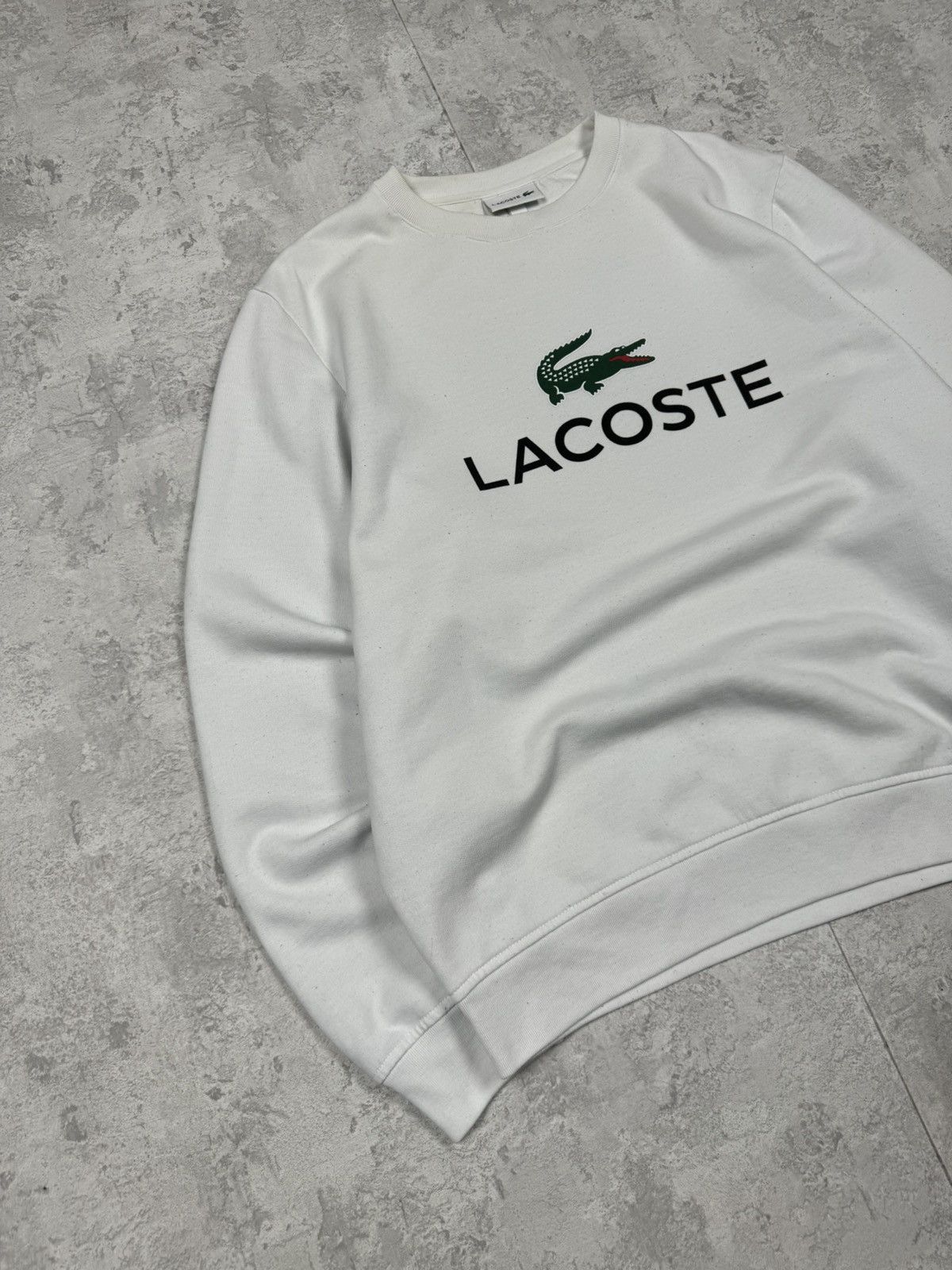 Lacoste Lacoste Sweatshirt Big Logo Size XL Size US XL / EU 56 / 4 - 2 Thumbnail