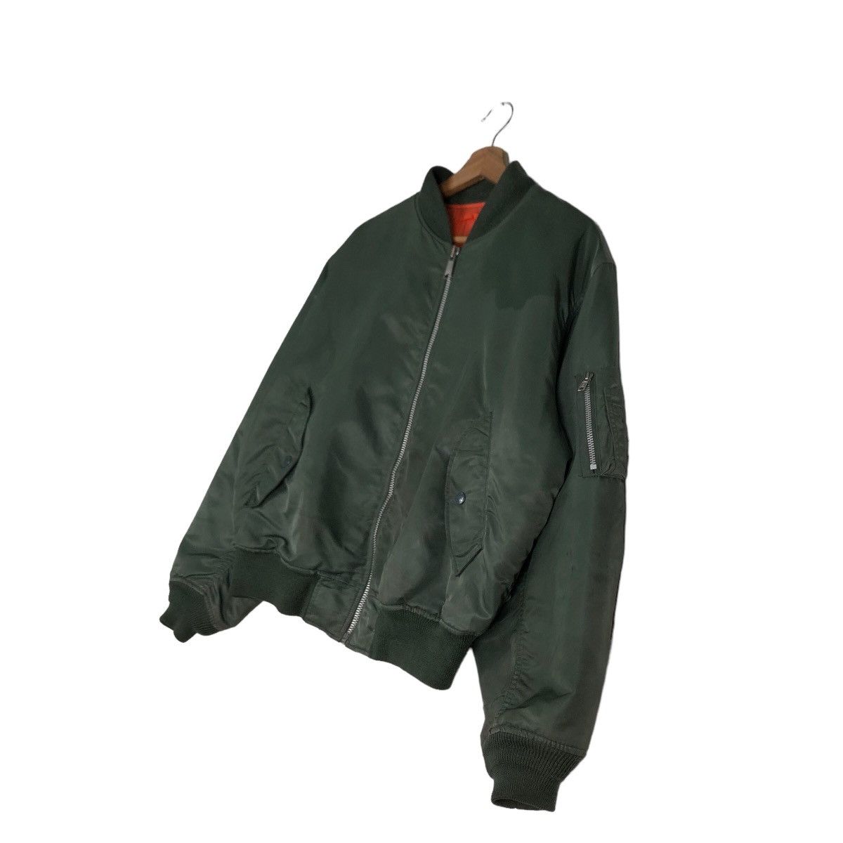 Japanese Brand Vtg Bomber Jacket Uniqlo Military Design Issey Miyake Japan Size US M / EU 48-50 / 2 - 2 Thumbnail